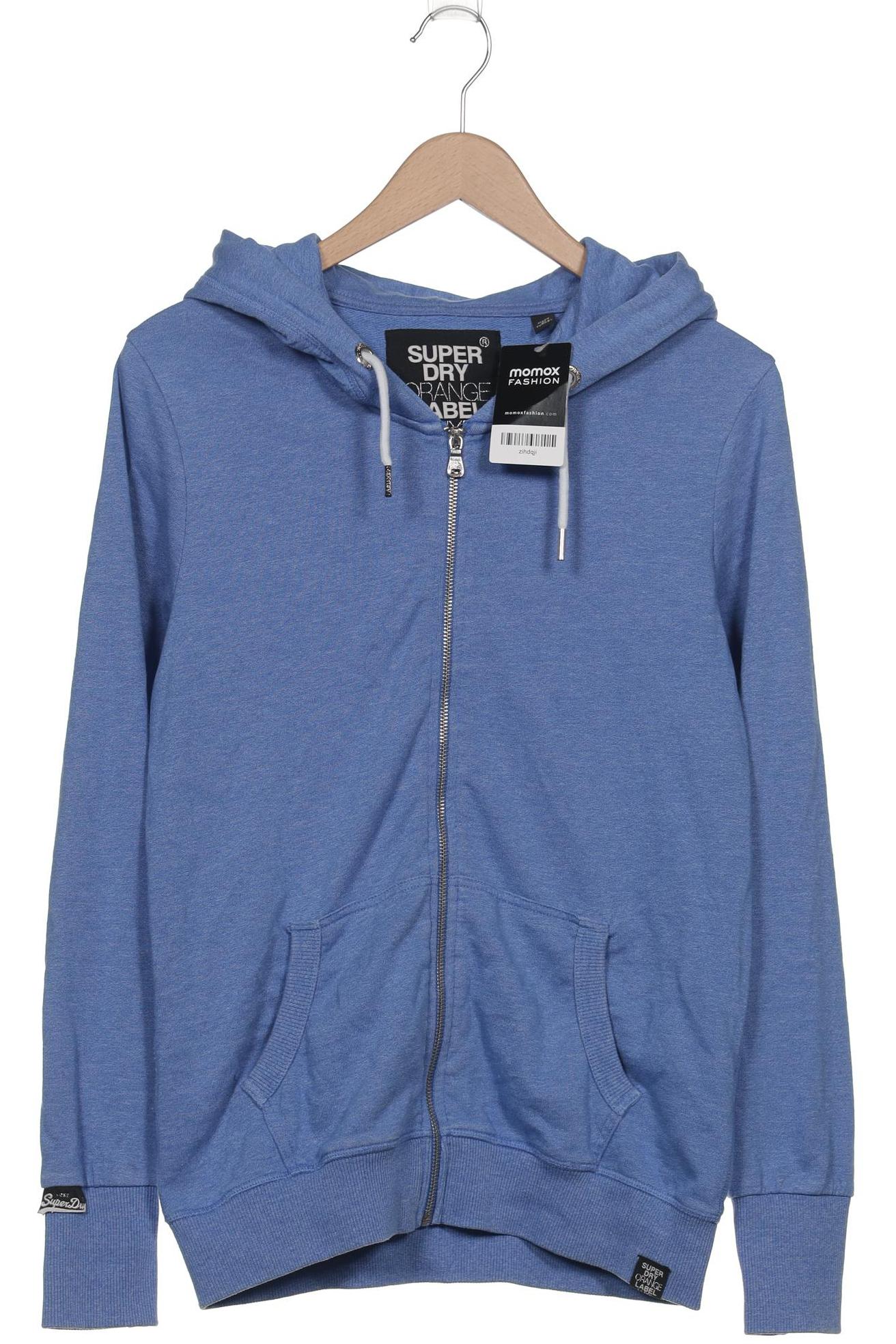 

Superdry Damen Kapuzenpullover, blau, Gr. 44