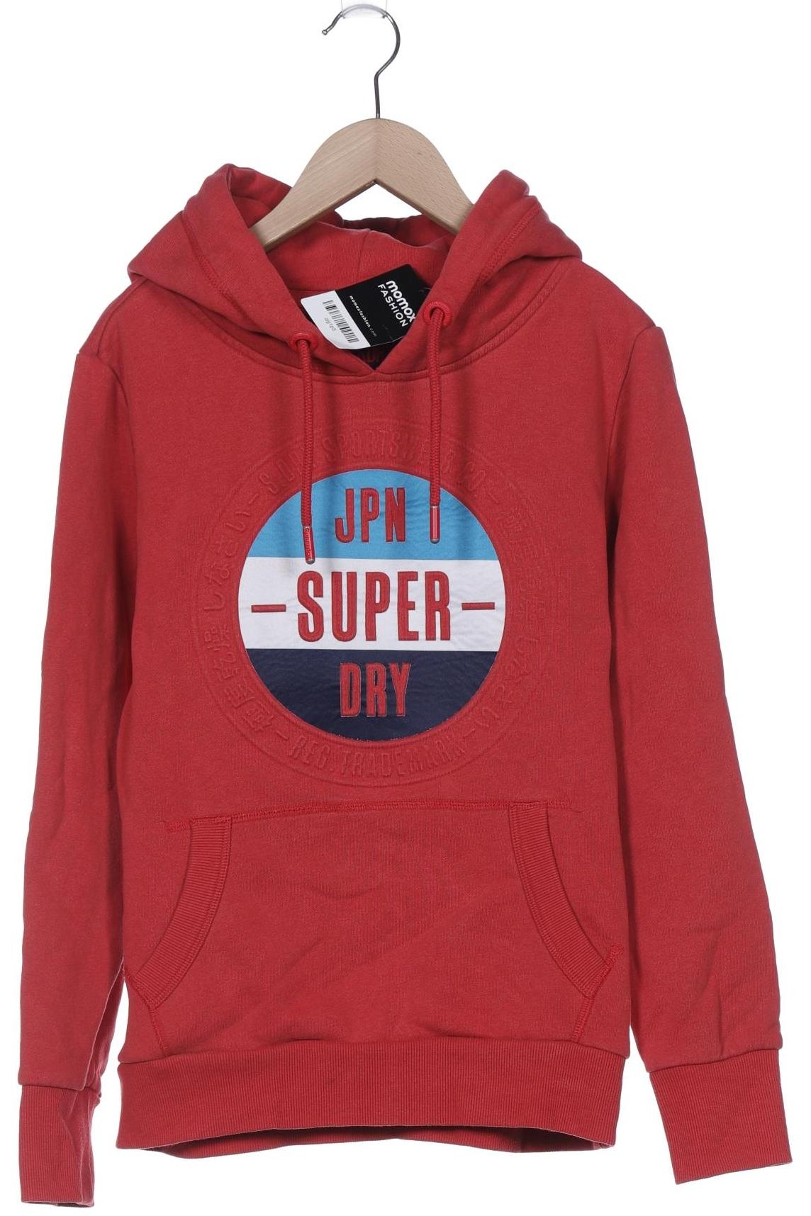 

Superdry Damen Kapuzenpullover, rot, Gr. 38