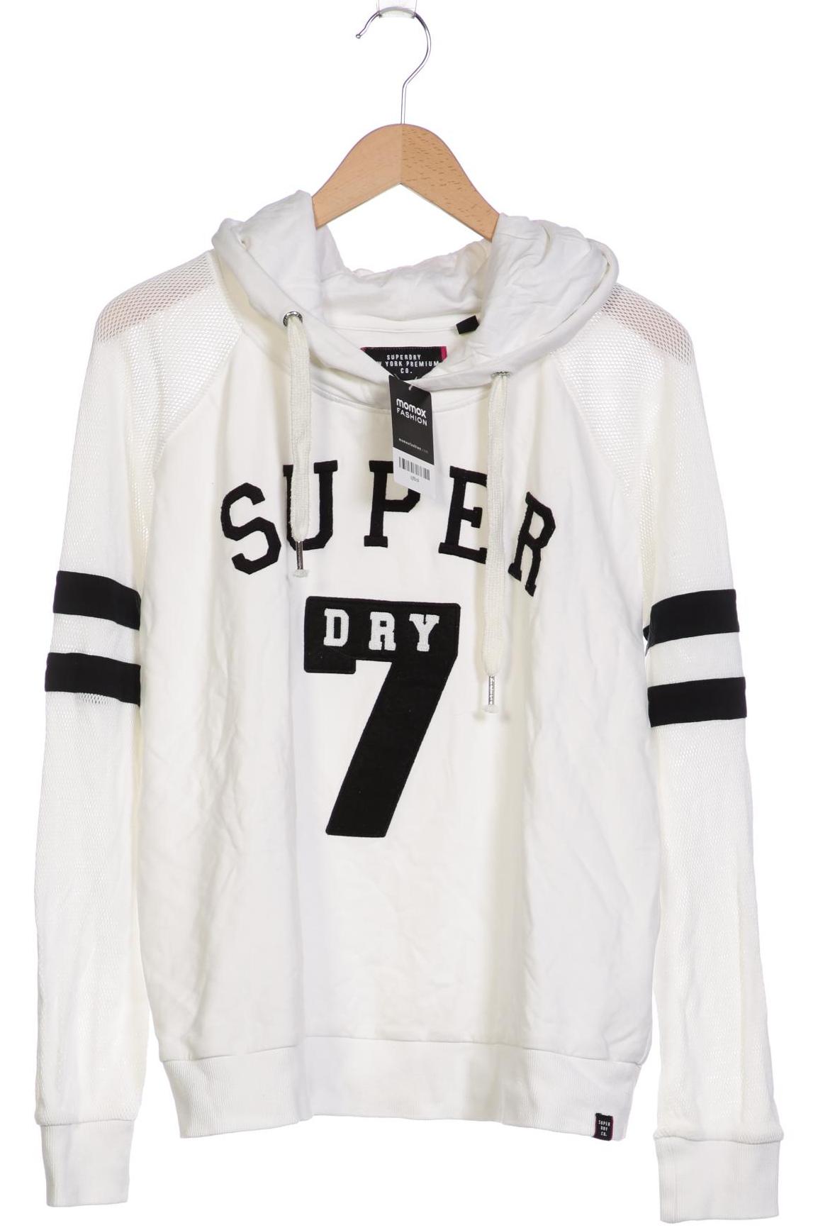

Superdry Damen Kapuzenpullover, weiß, Gr. 42