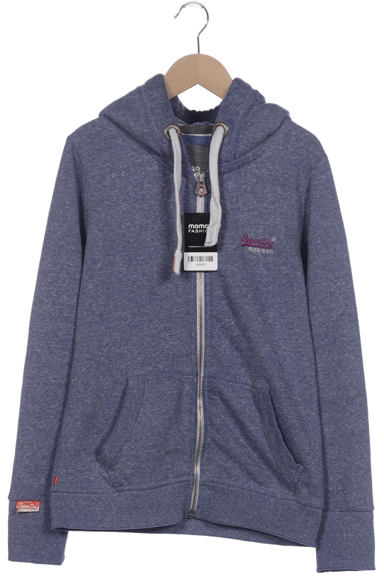 

Superdry Damen Kapuzenpullover, blau, Gr. 38