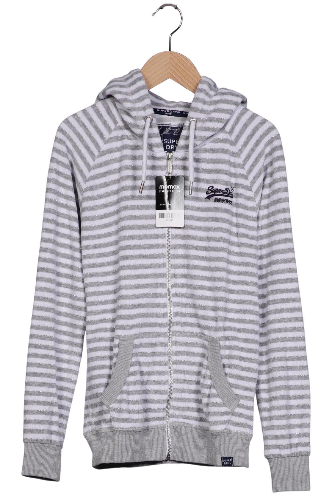 

Superdry Damen Kapuzenpullover, grau, Gr. 36