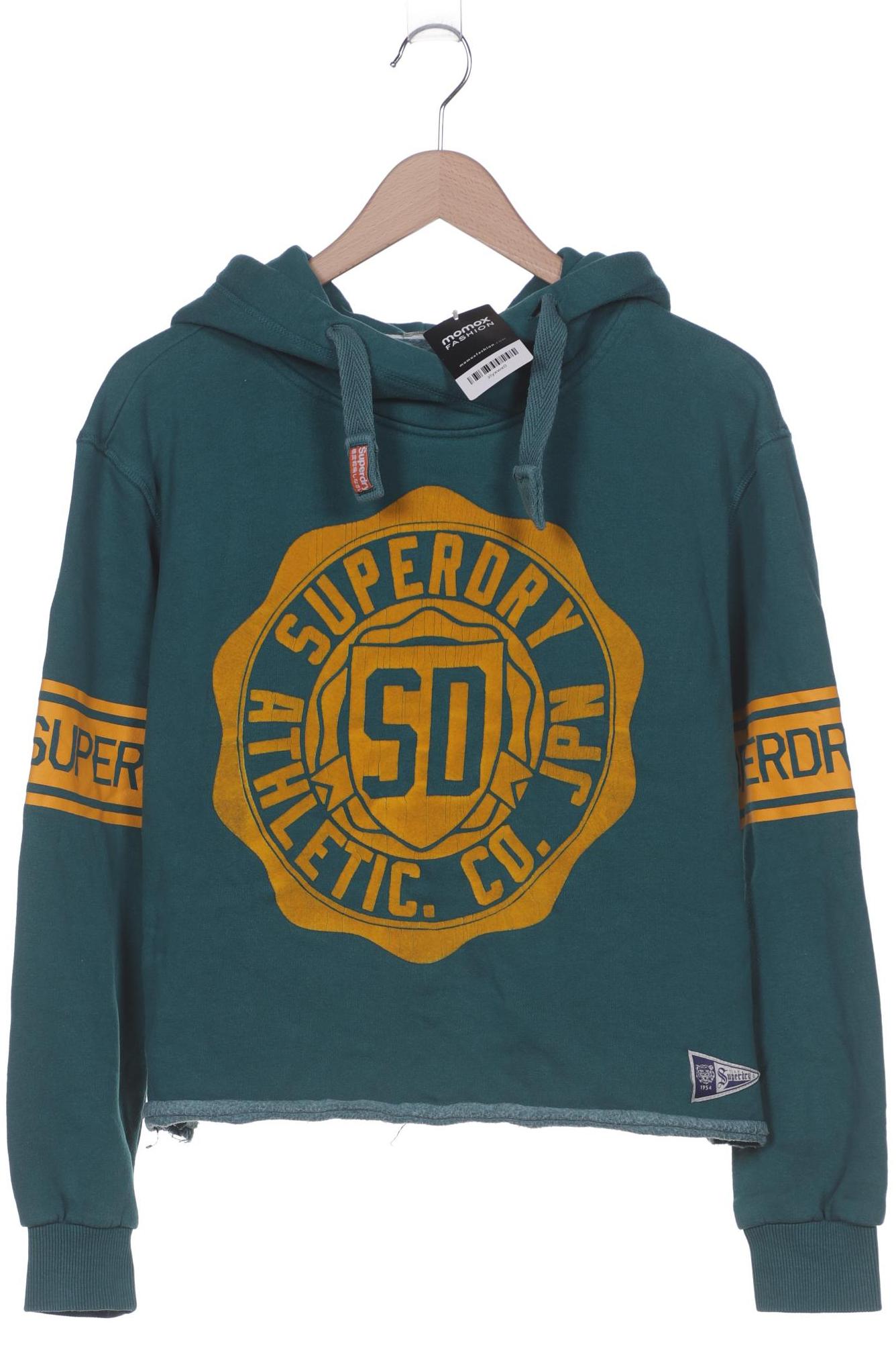 

Superdry Damen Kapuzenpullover, grün, Gr. 42