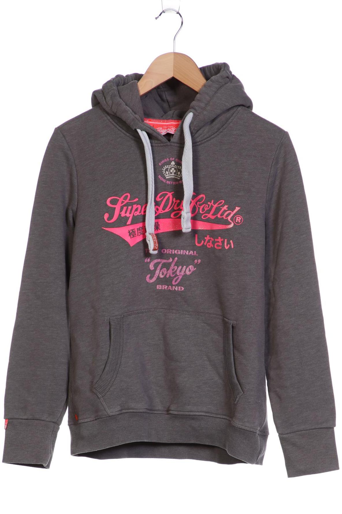 

Superdry Damen Kapuzenpullover, grau