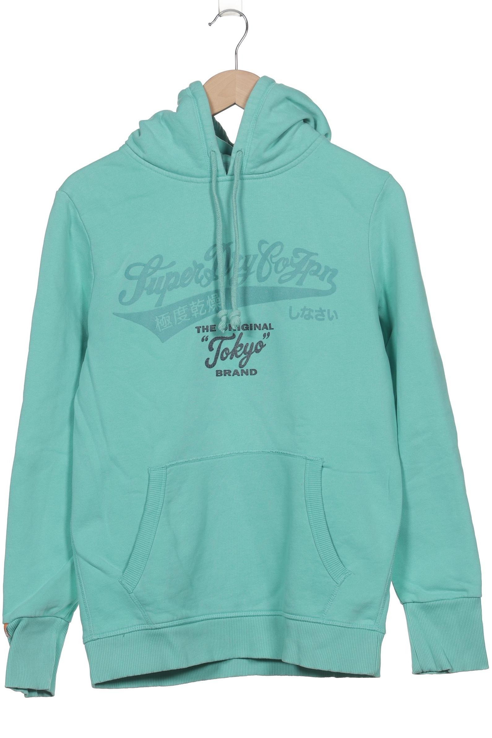 

Superdry Damen Kapuzenpullover, türkis, Gr. 44