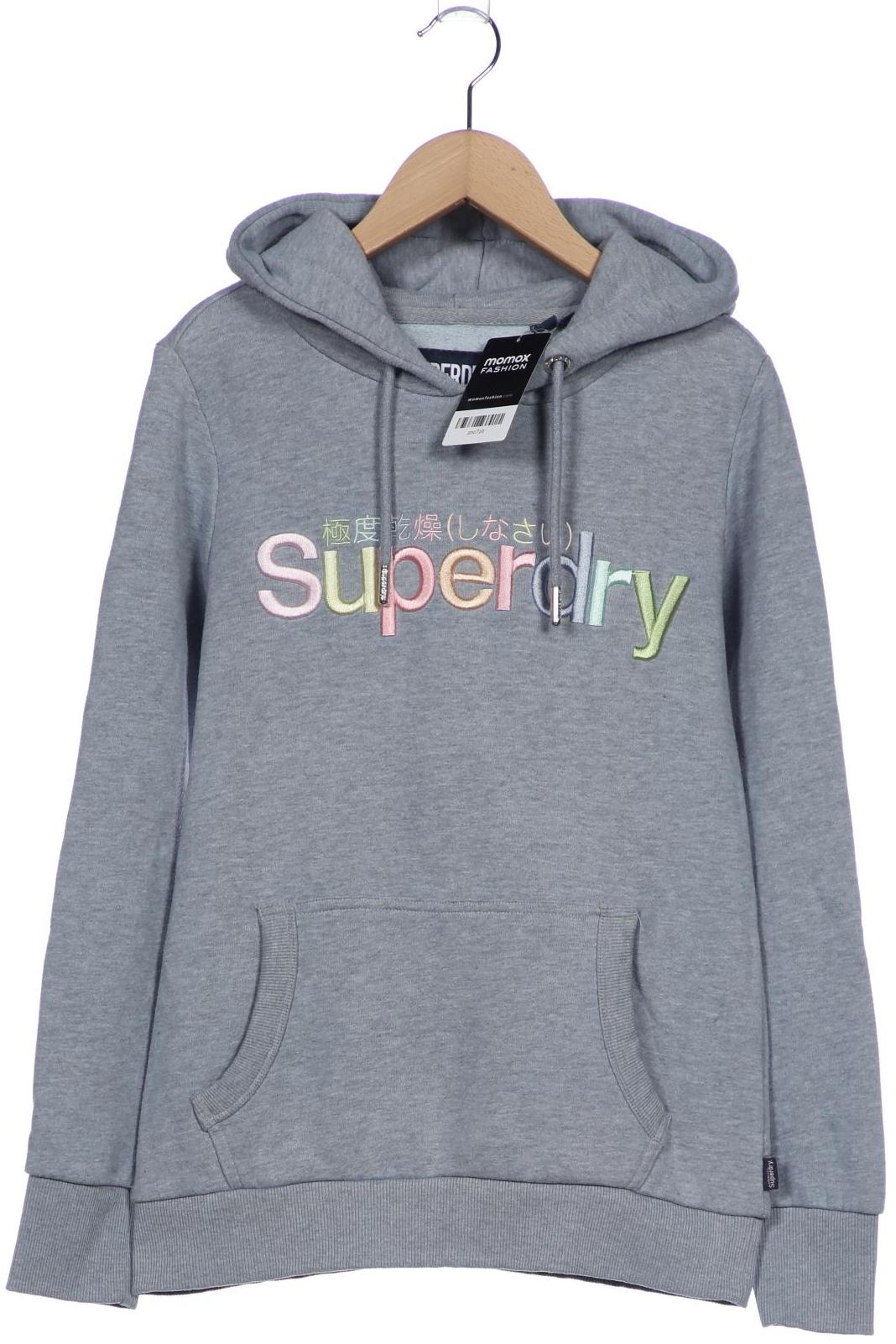 

Superdry Damen Kapuzenpullover, grau, Gr. 40