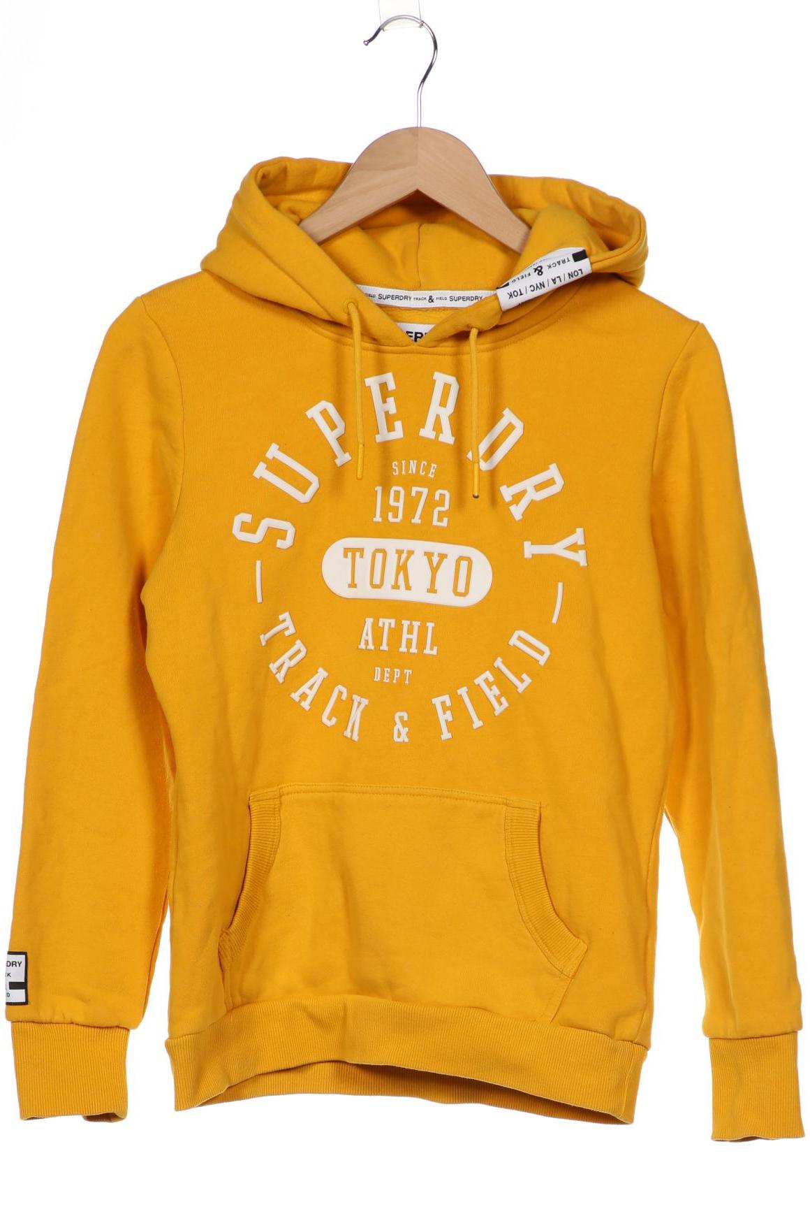

Superdry Damen Kapuzenpullover, gelb