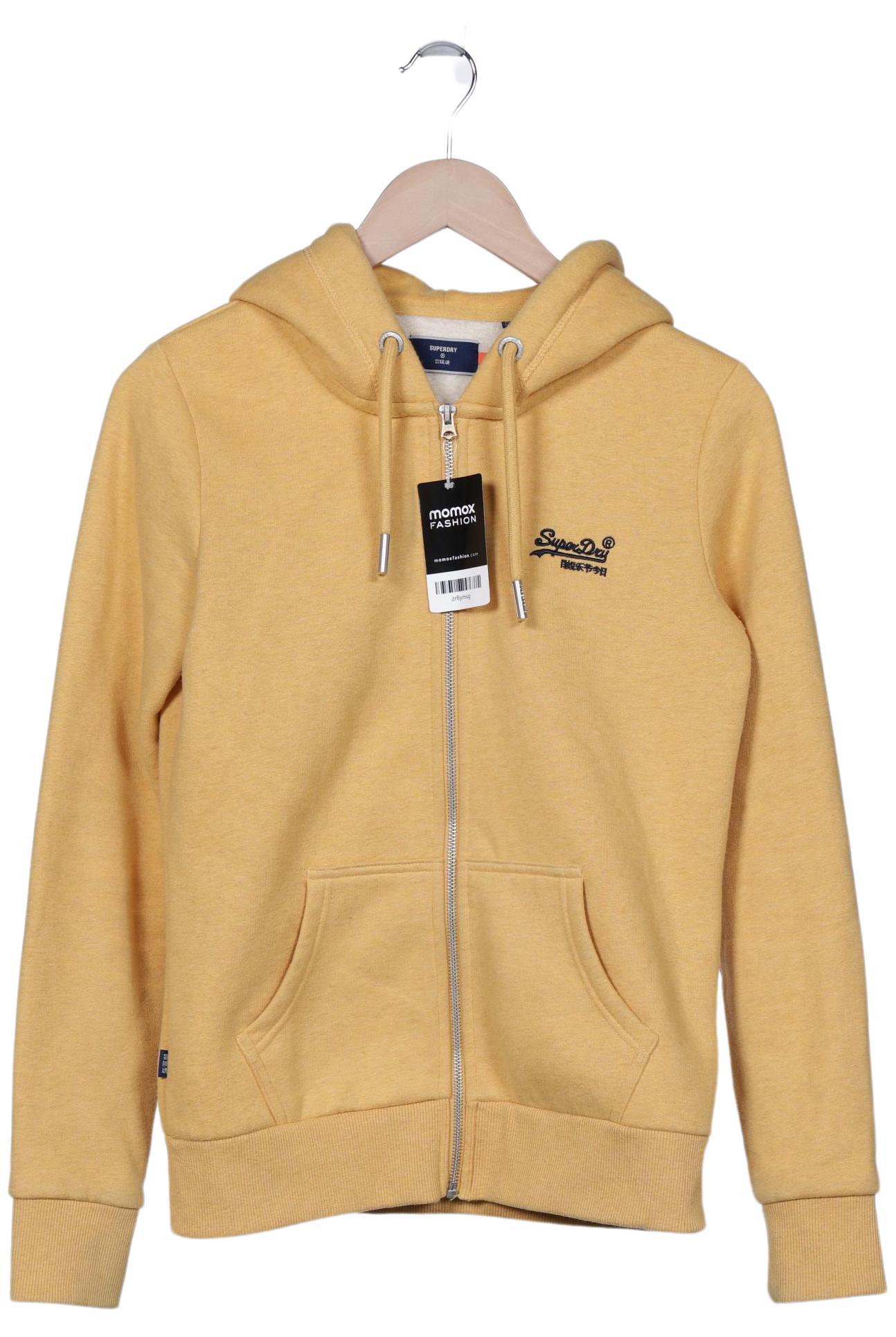 

Superdry Damen Kapuzenpullover, gelb, Gr. 36