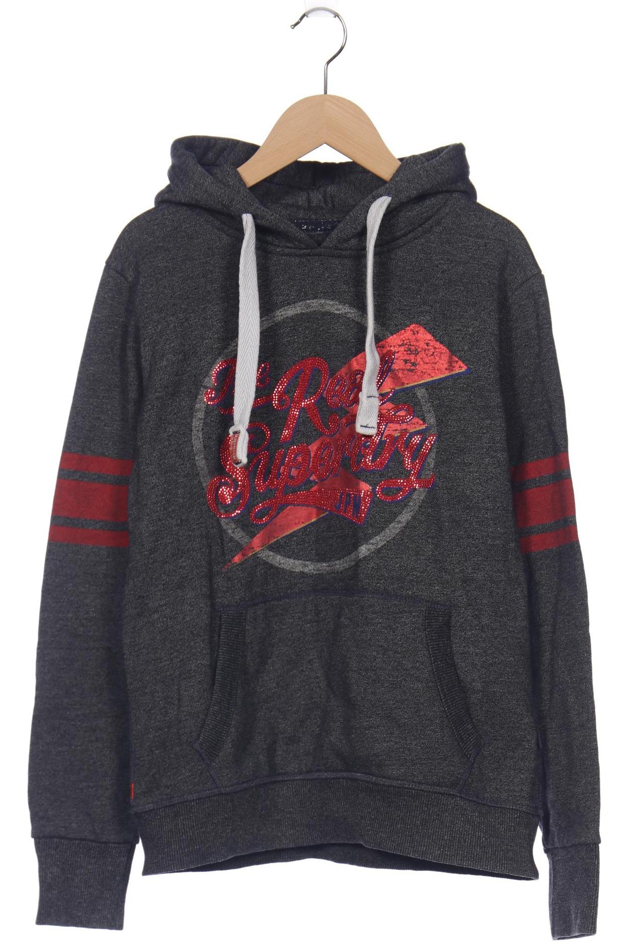 

Superdry Damen Kapuzenpullover, grau