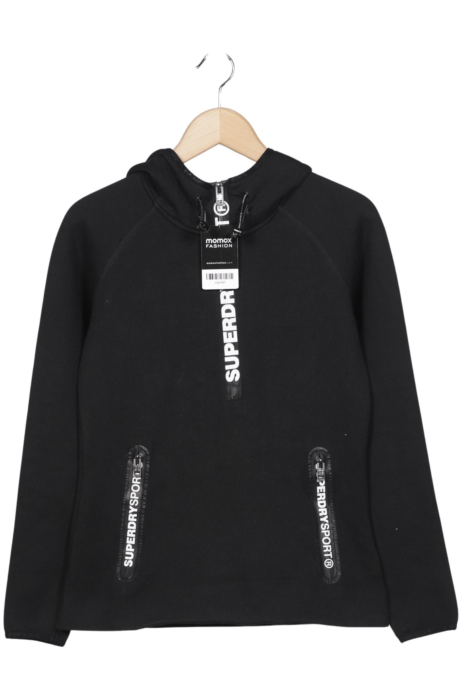 

Superdry Damen Kapuzenpullover, schwarz, Gr. 36
