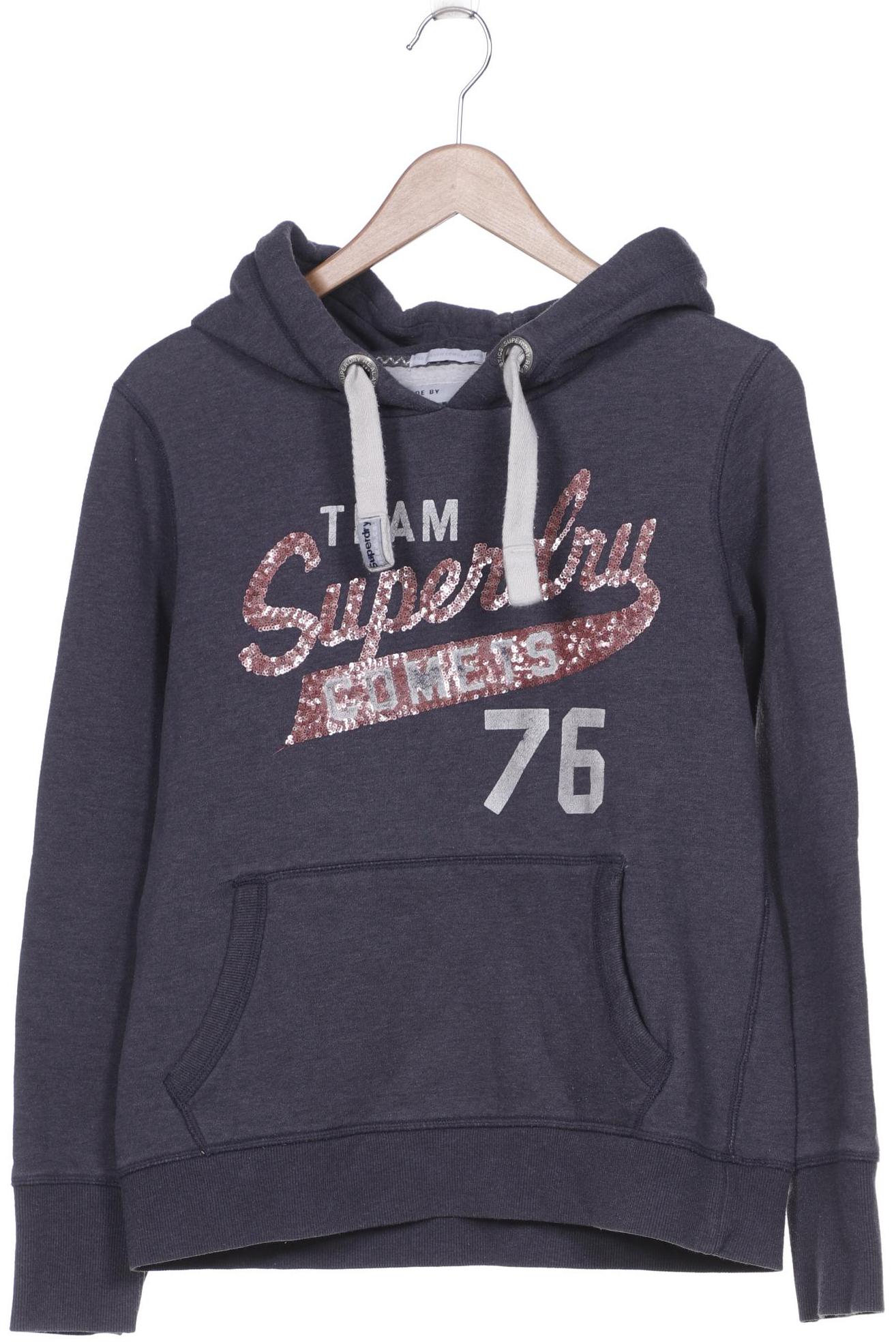 

Superdry Damen Kapuzenpullover, grau, Gr. 44