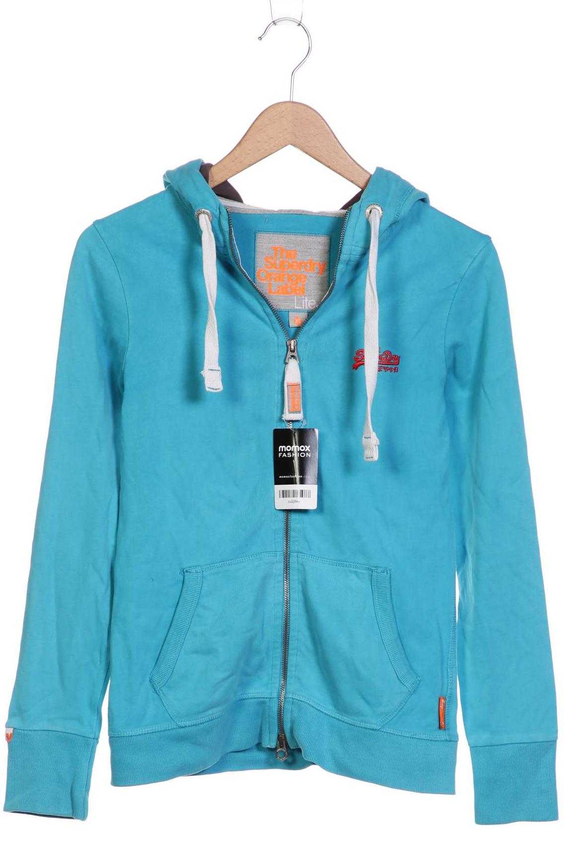 

Superdry Damen Kapuzenpullover, blau