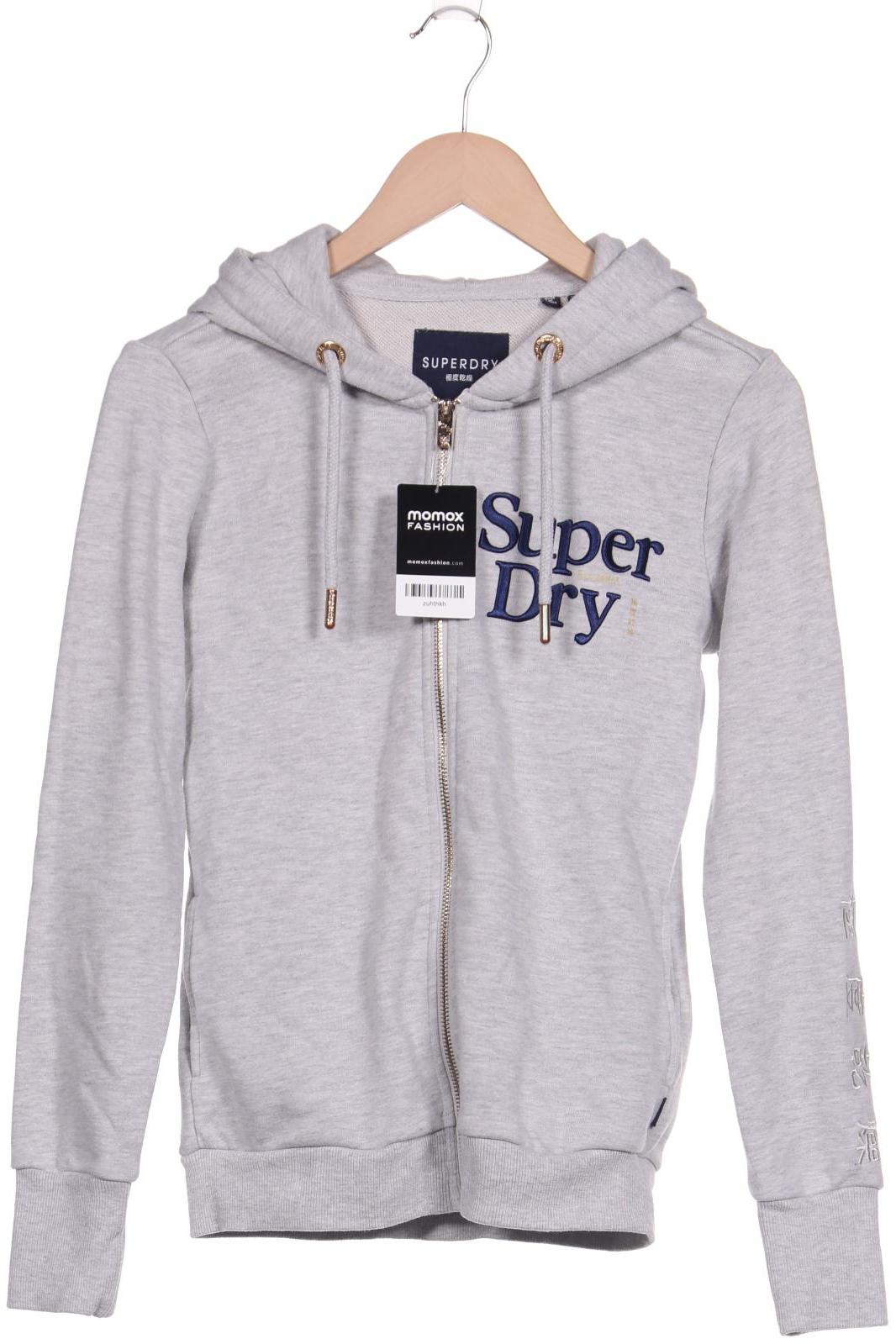 

Superdry Damen Kapuzenpullover, grau