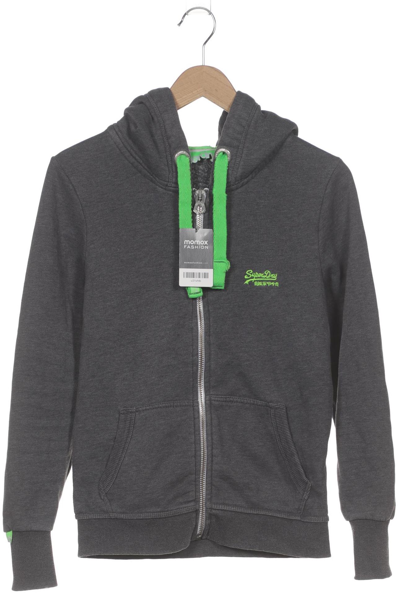 

Superdry Damen Kapuzenpullover, grau, Gr. 38