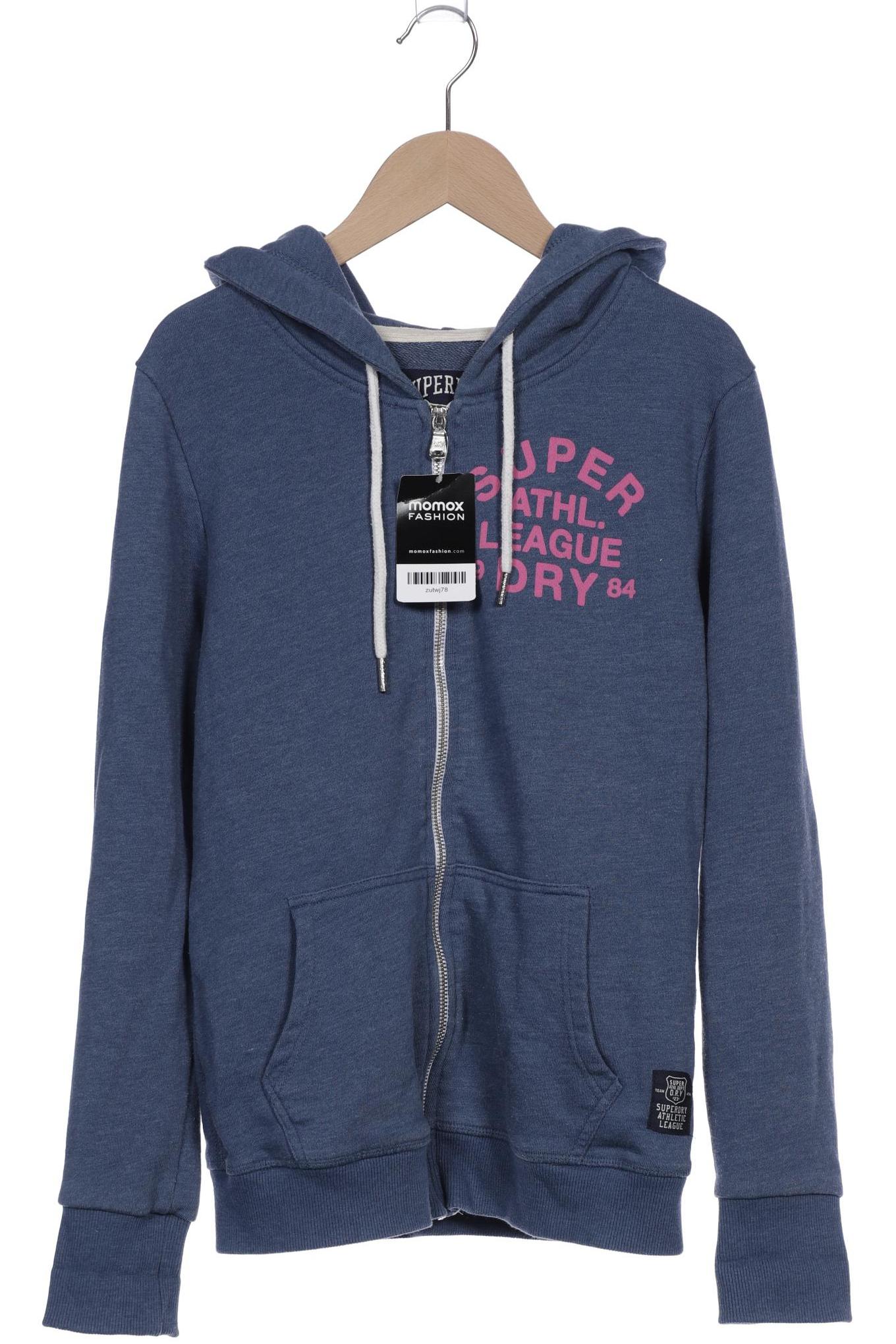 

Superdry Damen Kapuzenpullover, blau, Gr. 36