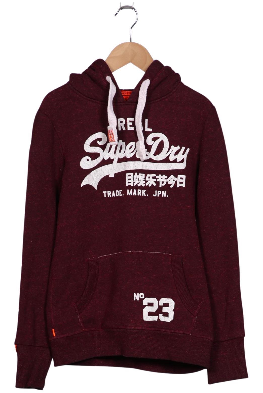 

Superdry Damen Kapuzenpullover, bordeaux, Gr. 36