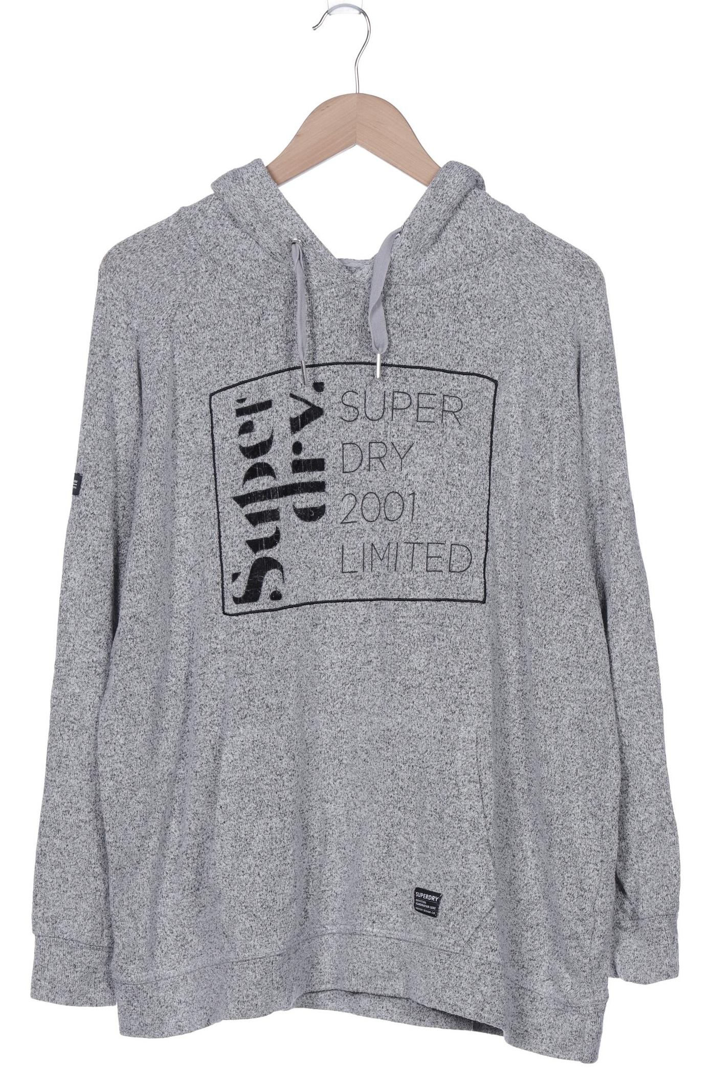 

Superdry Damen Kapuzenpullover, grau, Gr. 44
