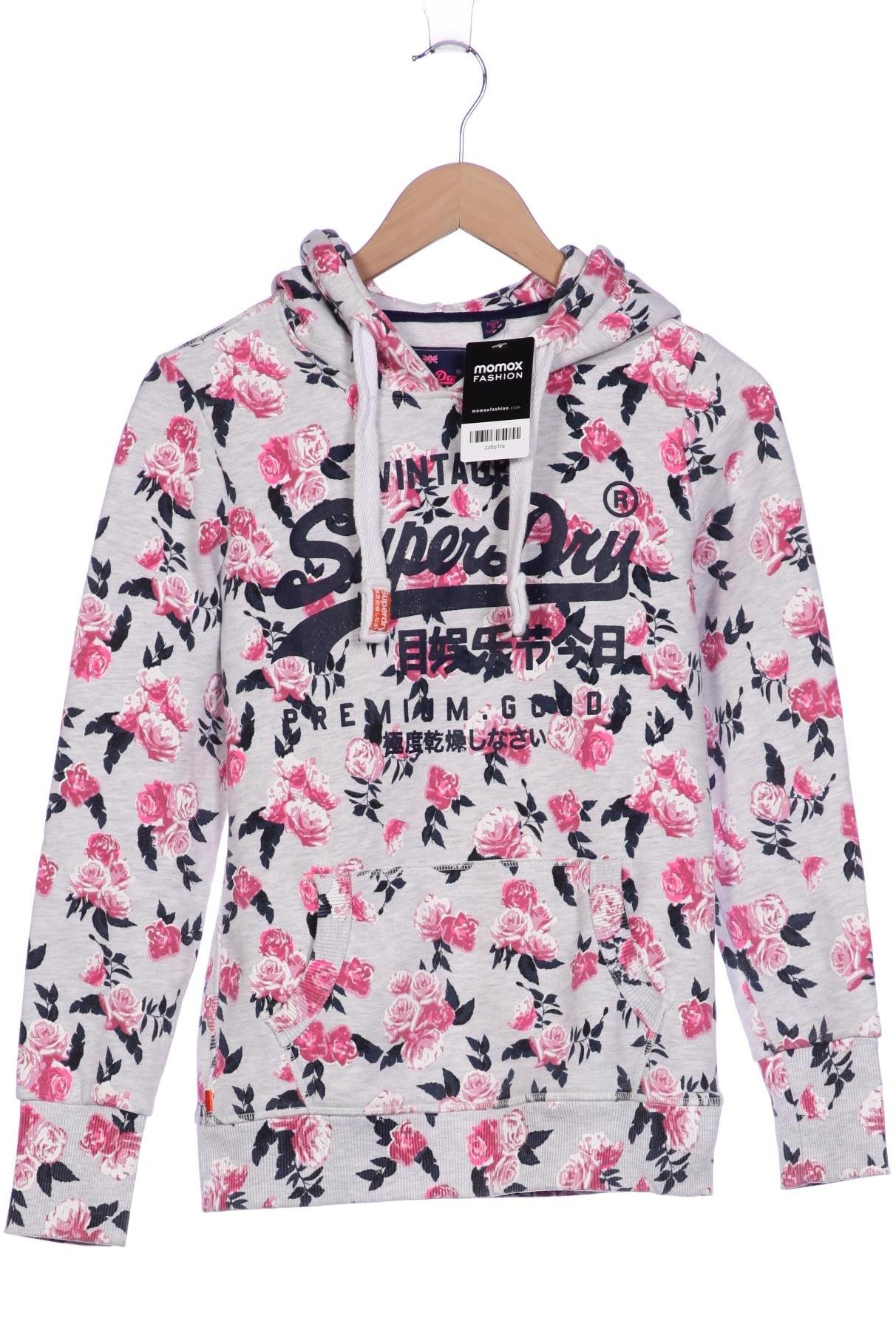 Thumbnail - Superdry Damen Kapuzenpullover, grau, Gr. 34