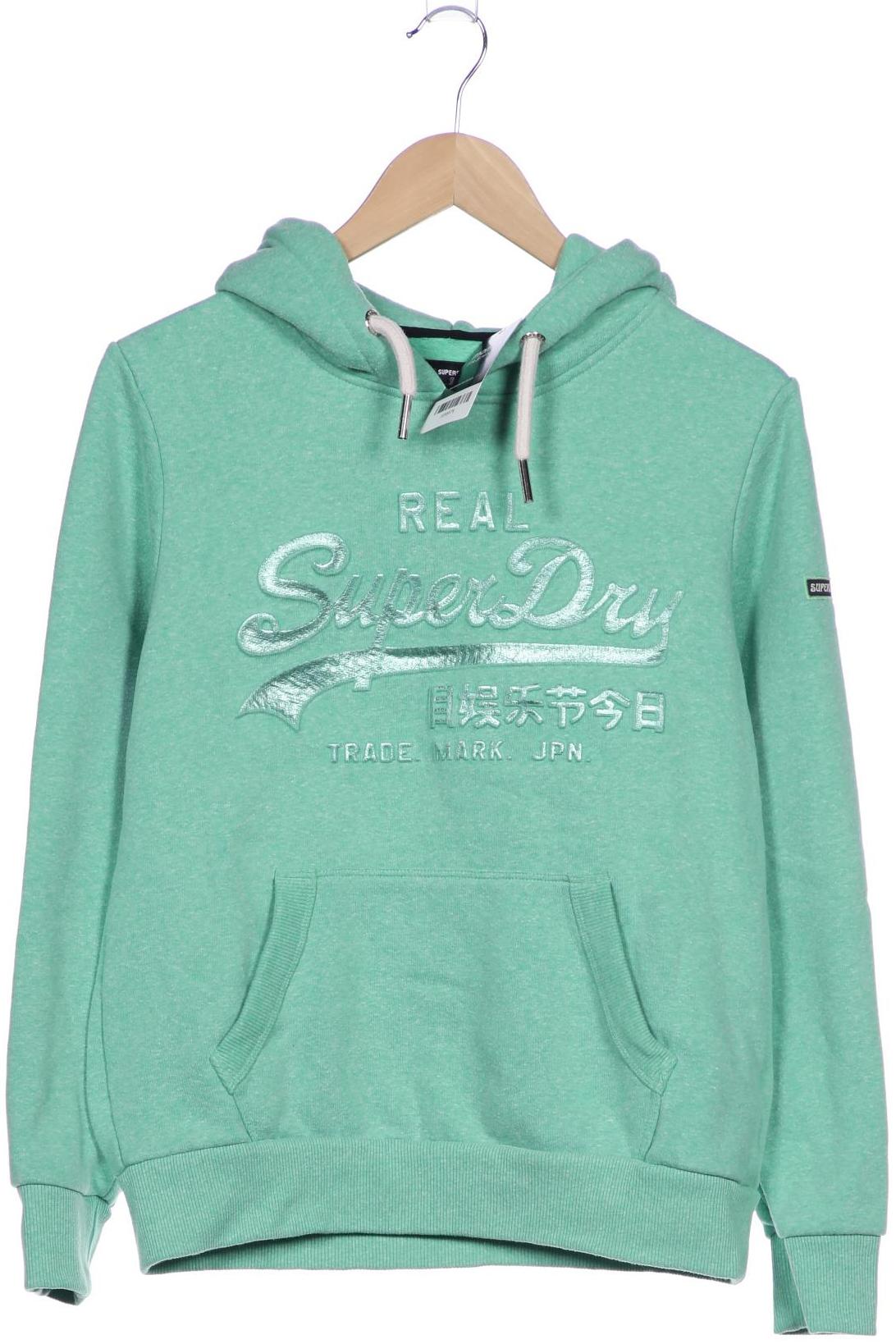 

Superdry Damen Kapuzenpullover, grün, Gr. 38