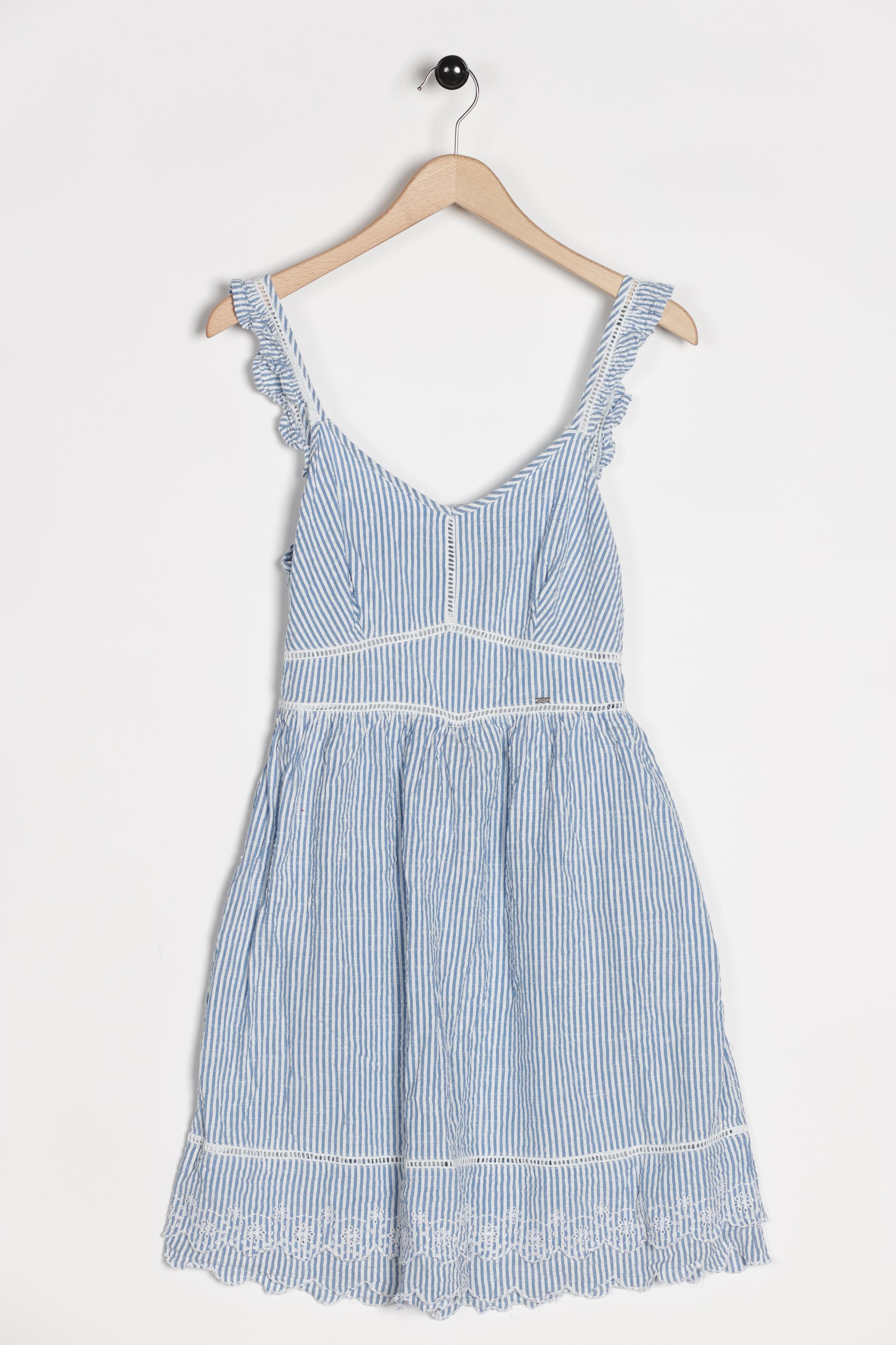 

Superdry Damen Kleid, blau, Gr. 40