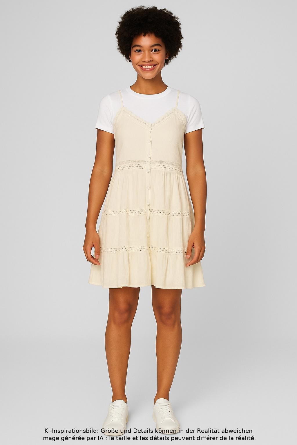 

Superdry Damen Kleid, cremeweiß, Gr. 40