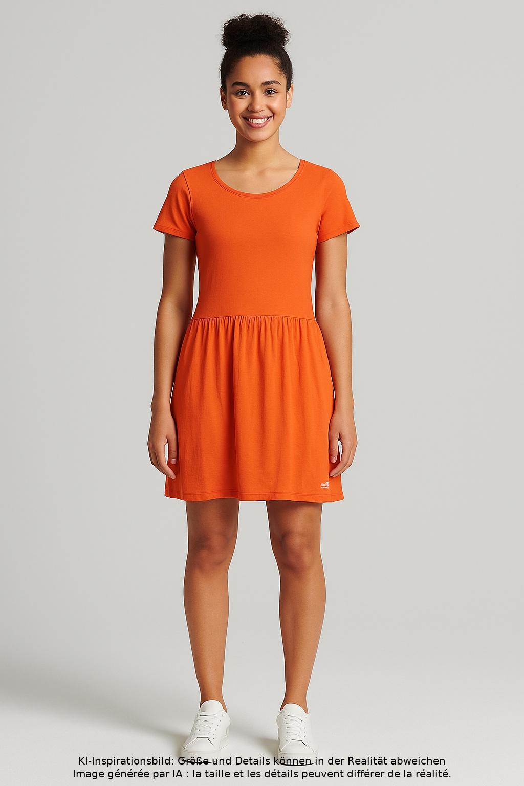 

Superdry Damen Kleid, orange, Gr. 32