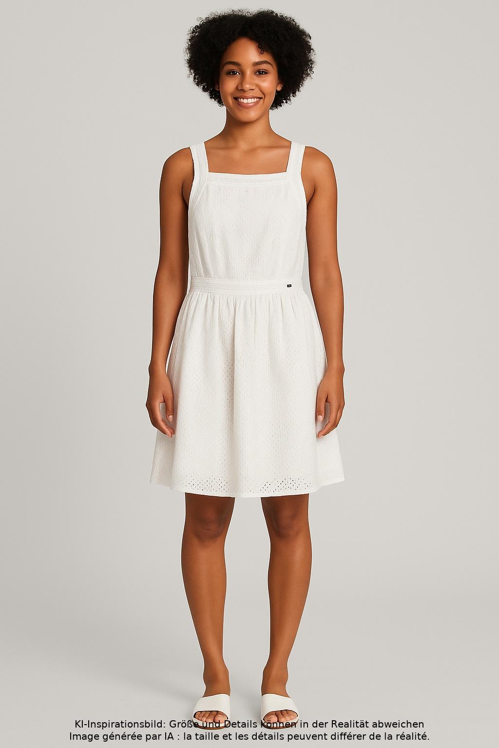 

Superdry Damen Kleid, cremeweiß, Gr. 40