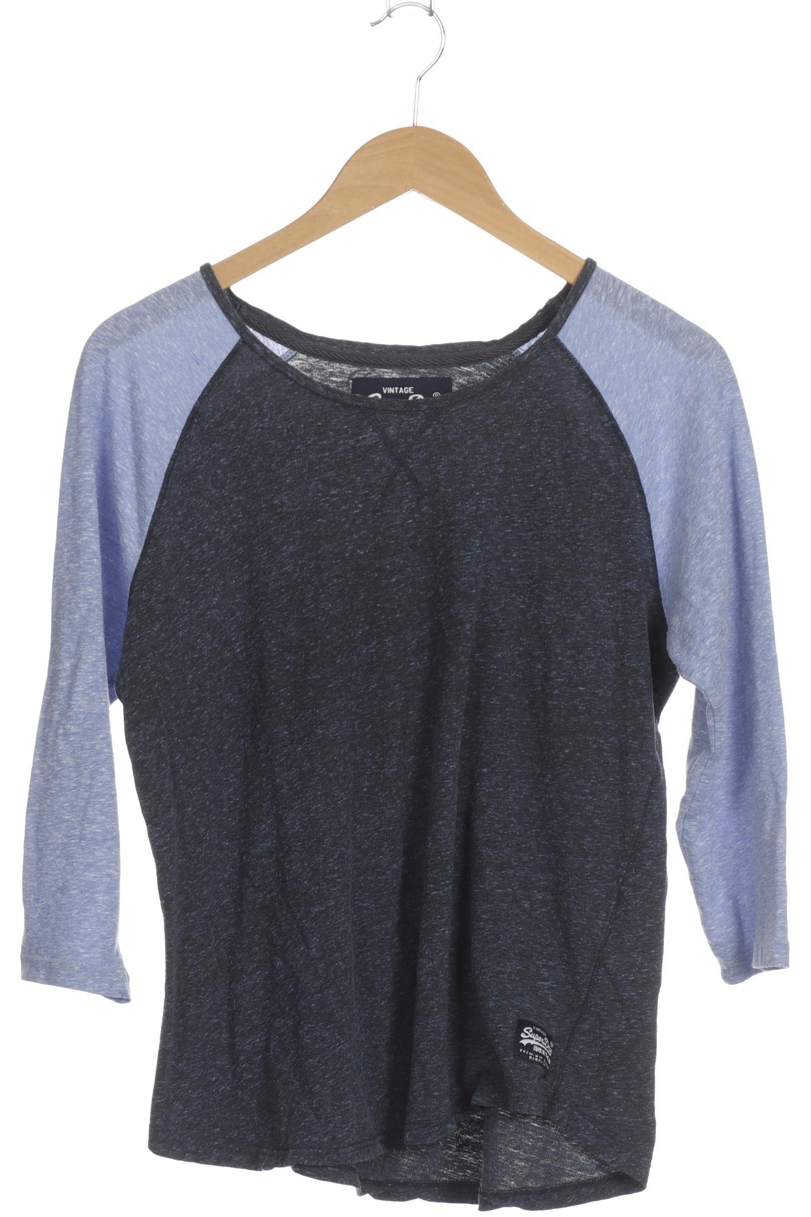 

Superdry Damen Langarmshirt, blau, Gr.