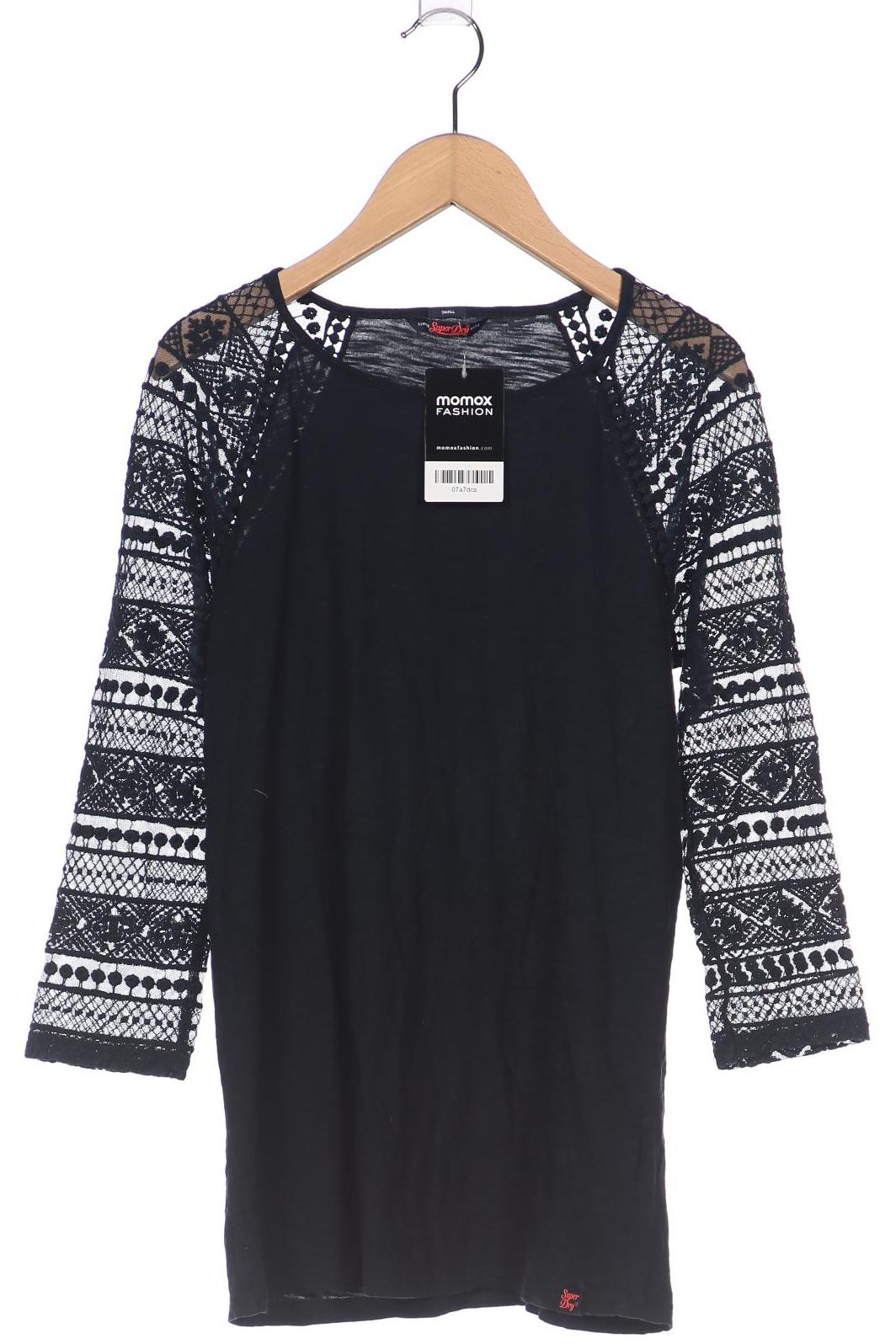 

Superdry Damen Langarmshirt, marineblau, Gr. 38
