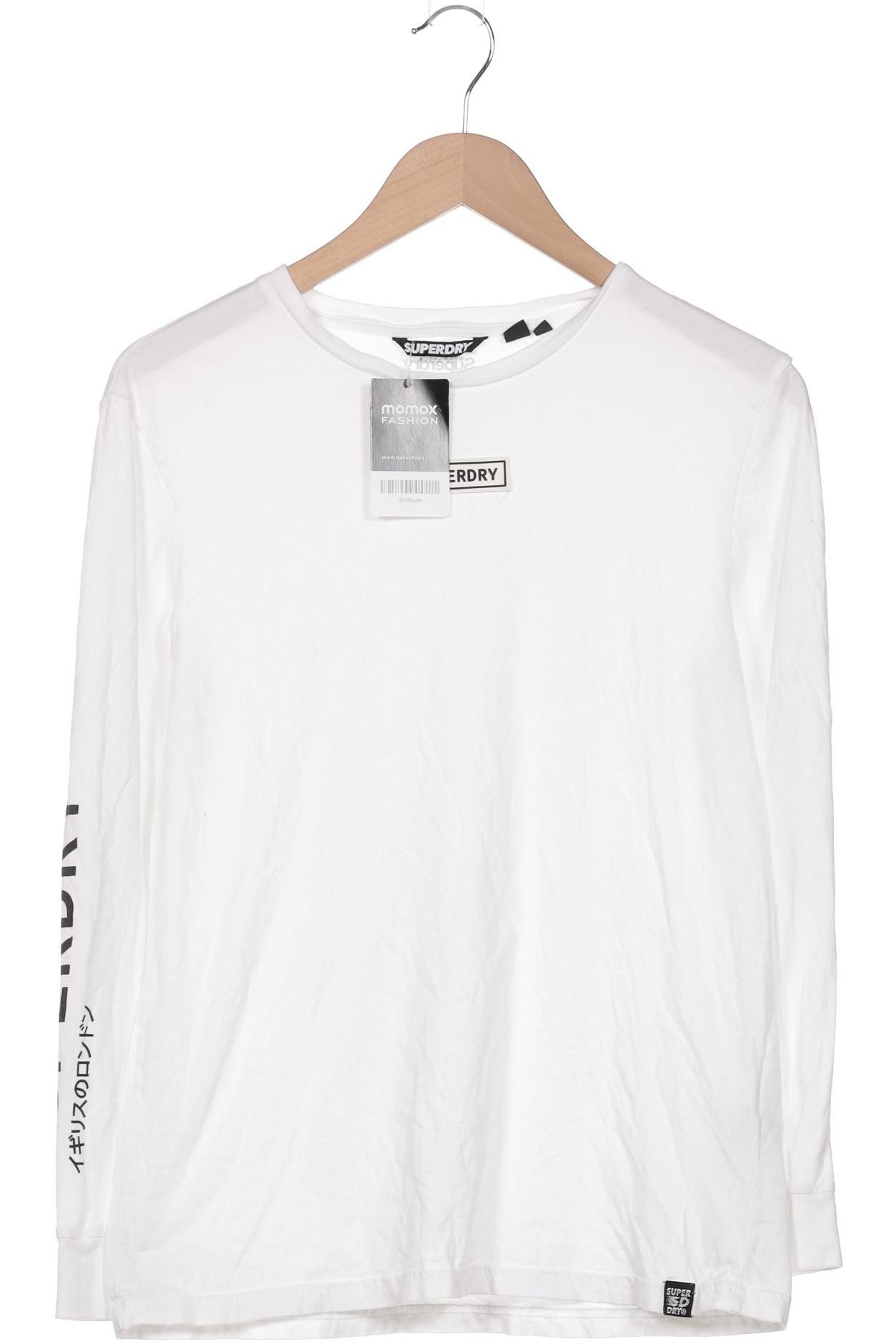 

Superdry Damen Langarmshirt, weiß, Gr. 38