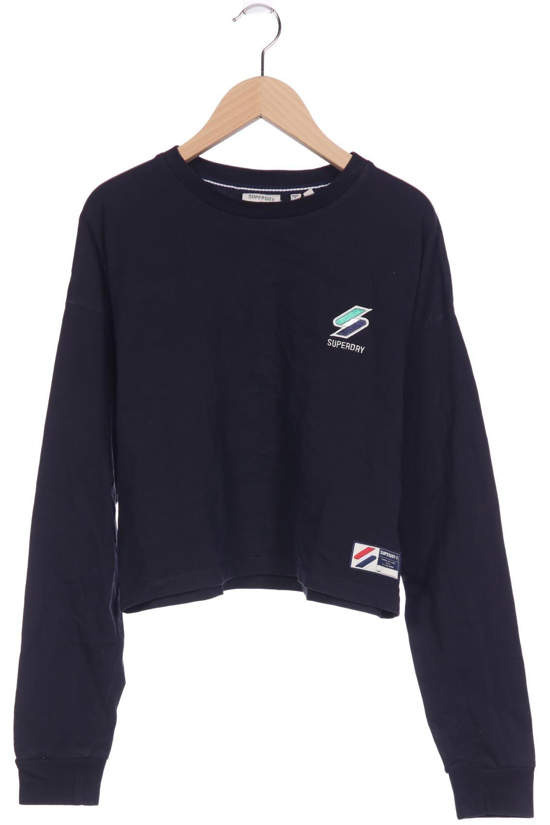 

Superdry Damen Langarmshirt, marineblau, Gr. 38