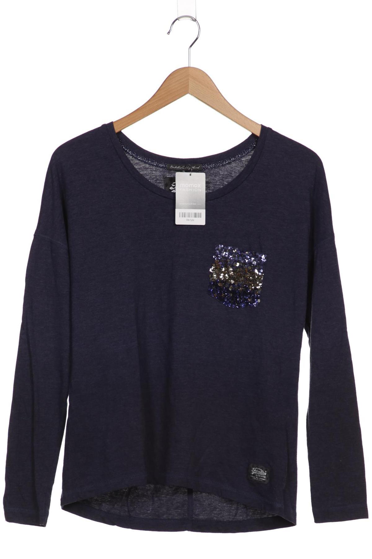 

Superdry Damen Langarmshirt, marineblau