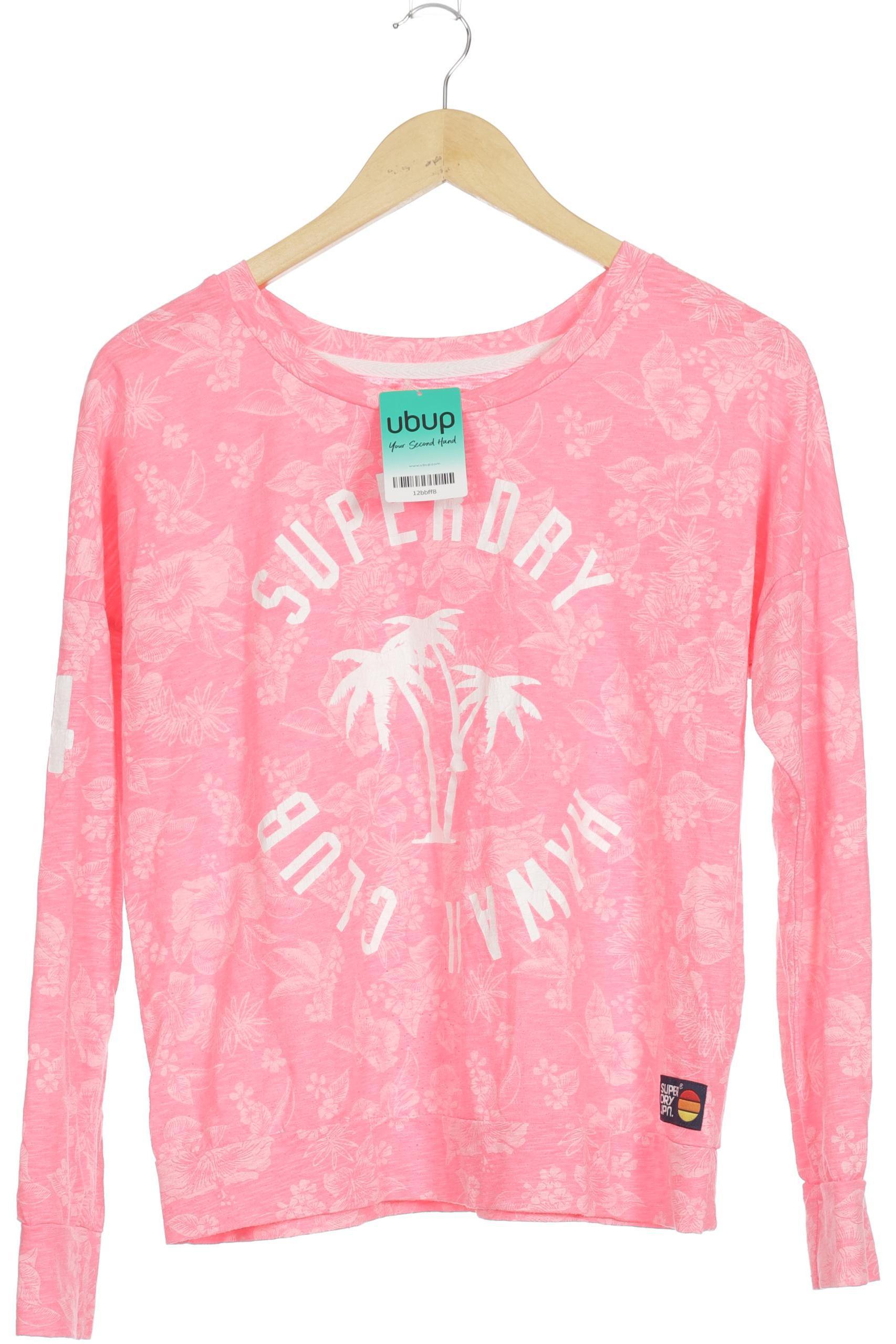 

Superdry Damen Langarmshirt, pink, Gr.