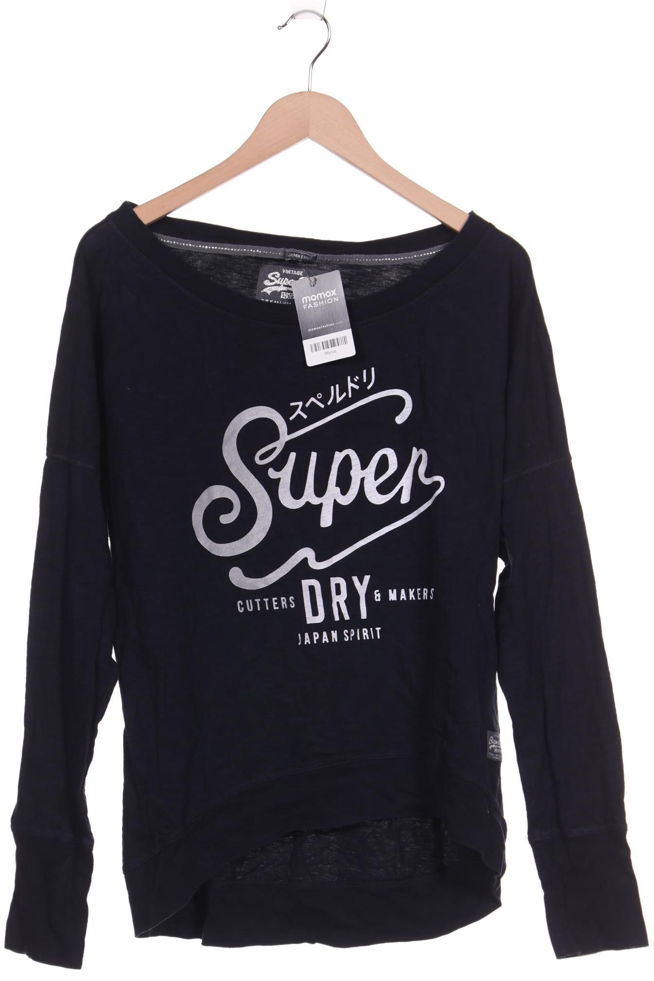 

Superdry Damen Langarmshirt, schwarz, Gr. 42