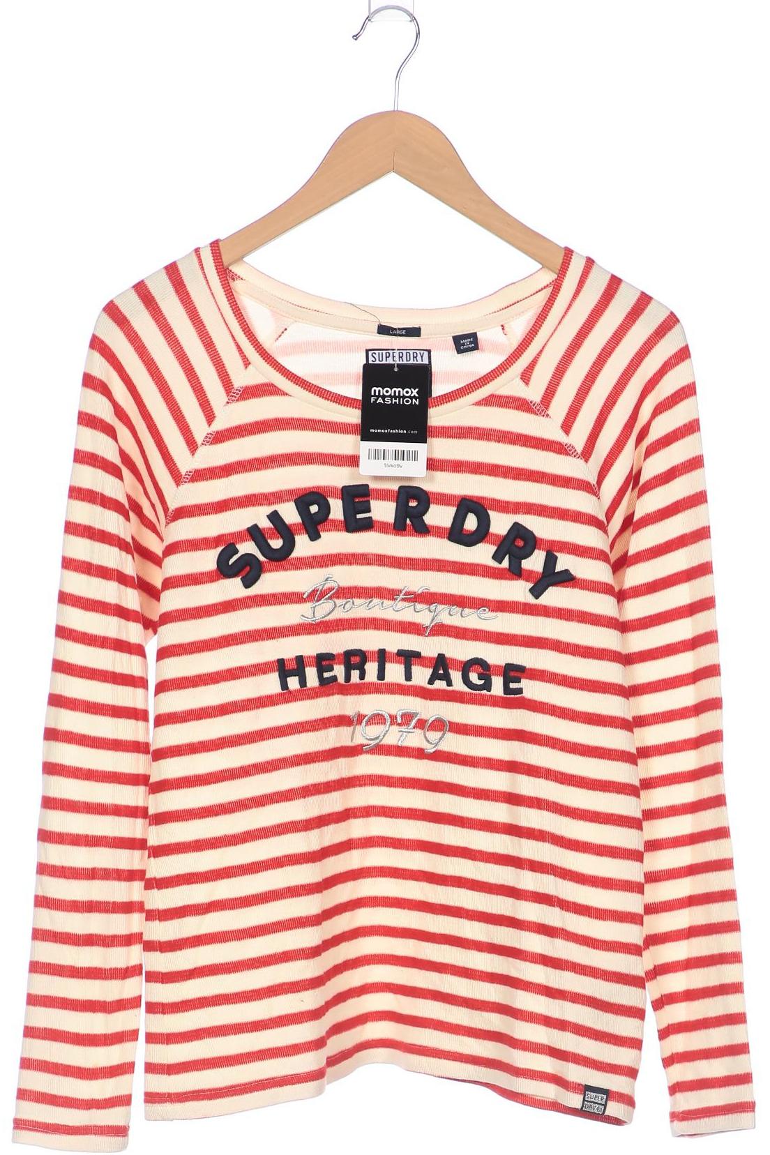 

Superdry Damen Langarmshirt, cremeweiß, Gr. 42