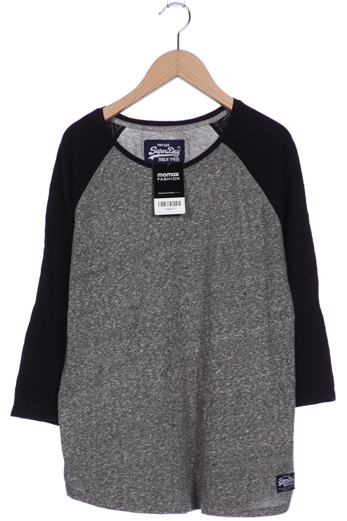 

Superdry Damen Langarmshirt, grau, Gr. 38