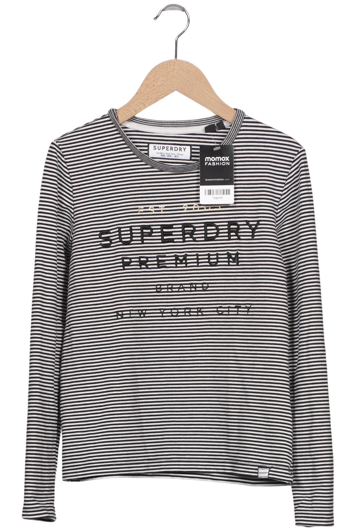 

Superdry Damen Langarmshirt, schwarz, Gr. 34