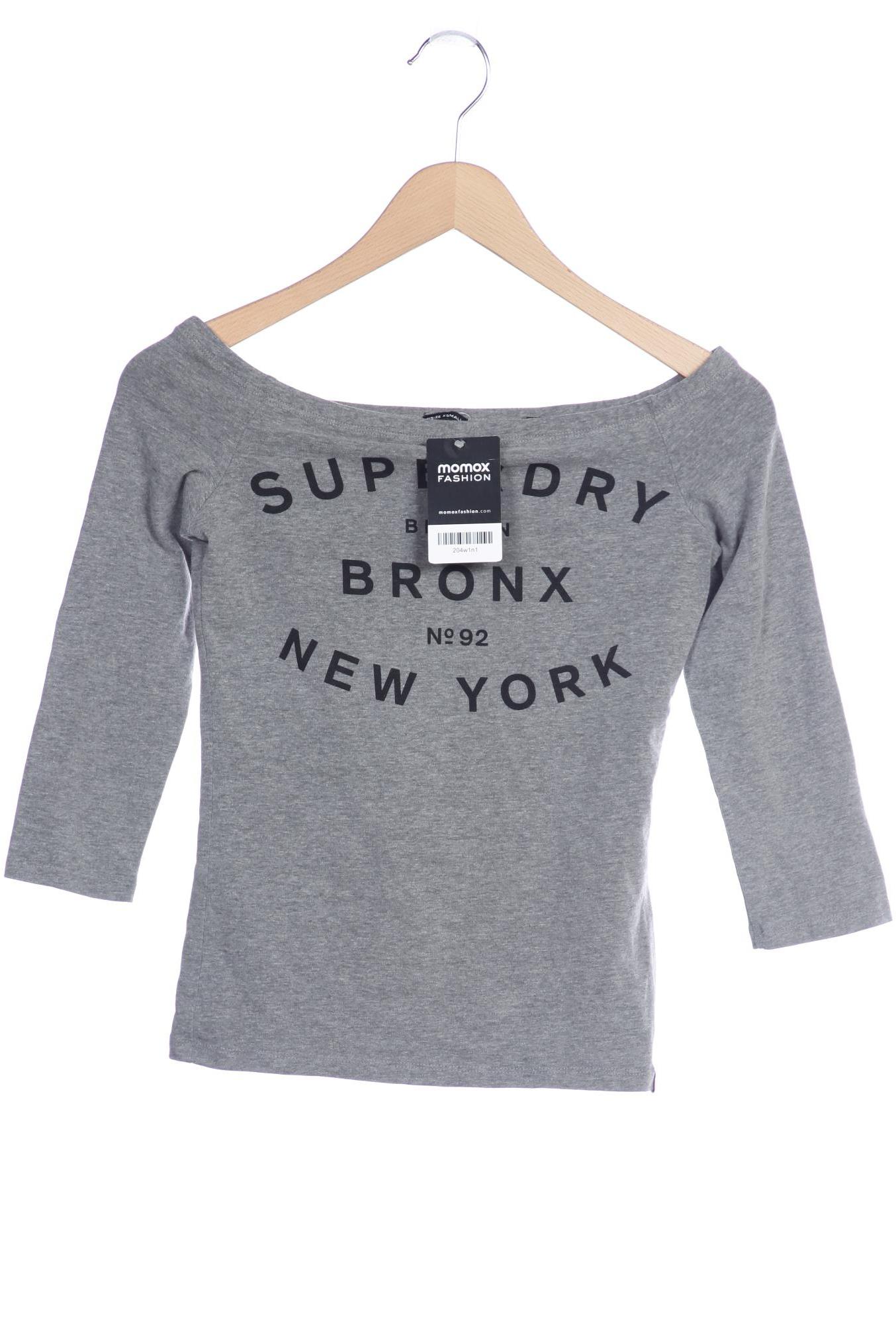 

Superdry Damen Langarmshirt, grau