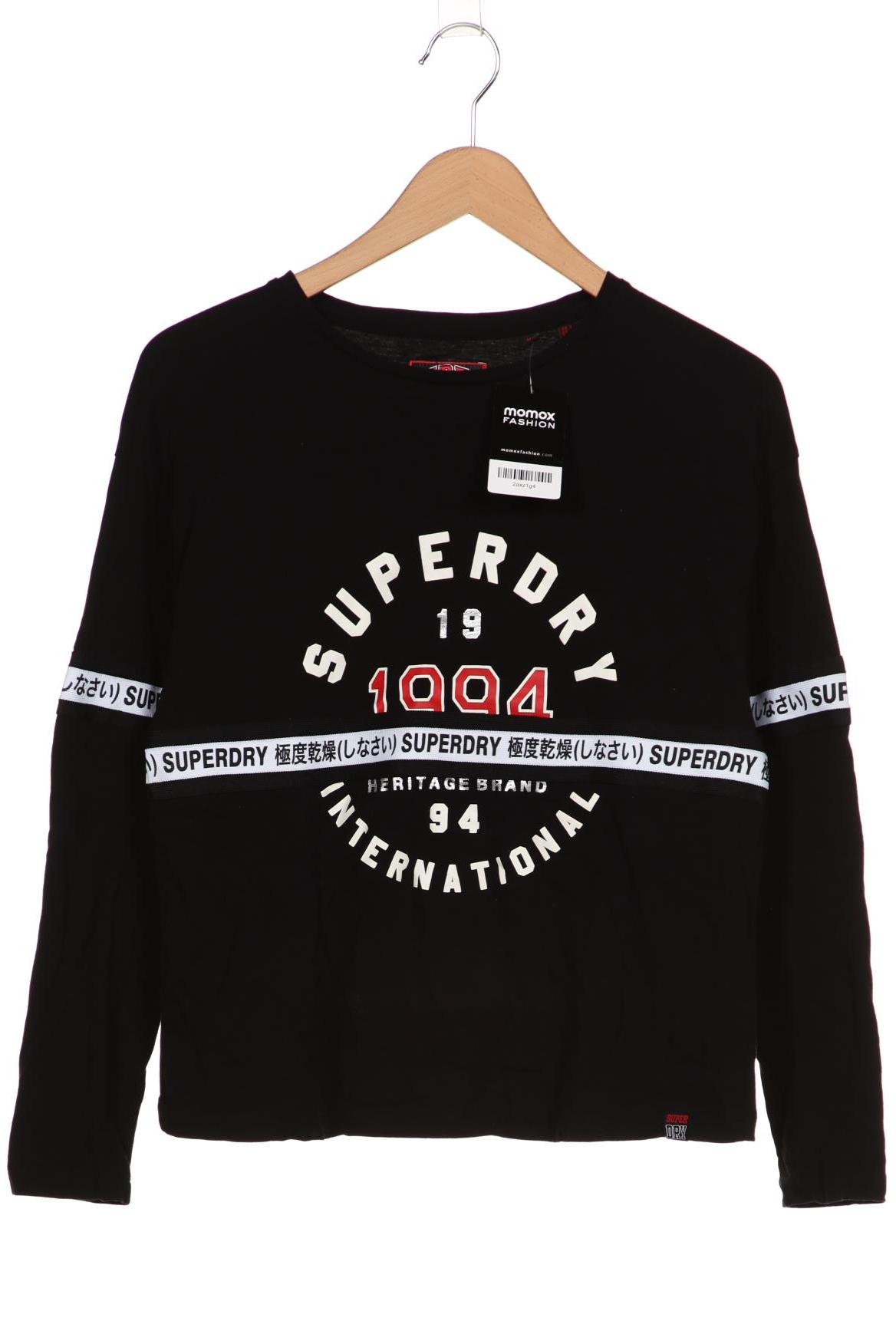 

Superdry Damen Langarmshirt, schwarz