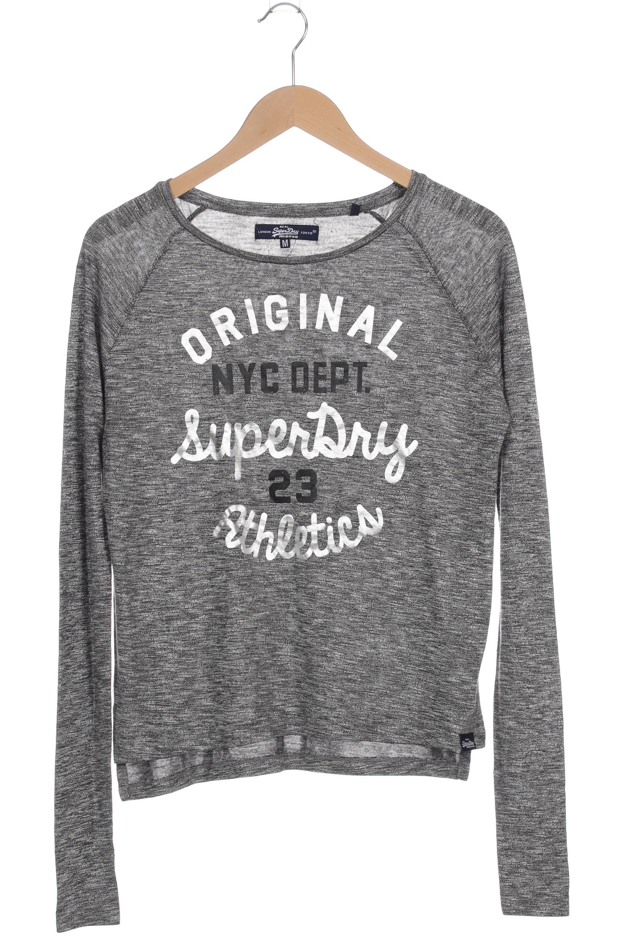 

Superdry Damen Langarmshirt, grau, Gr.