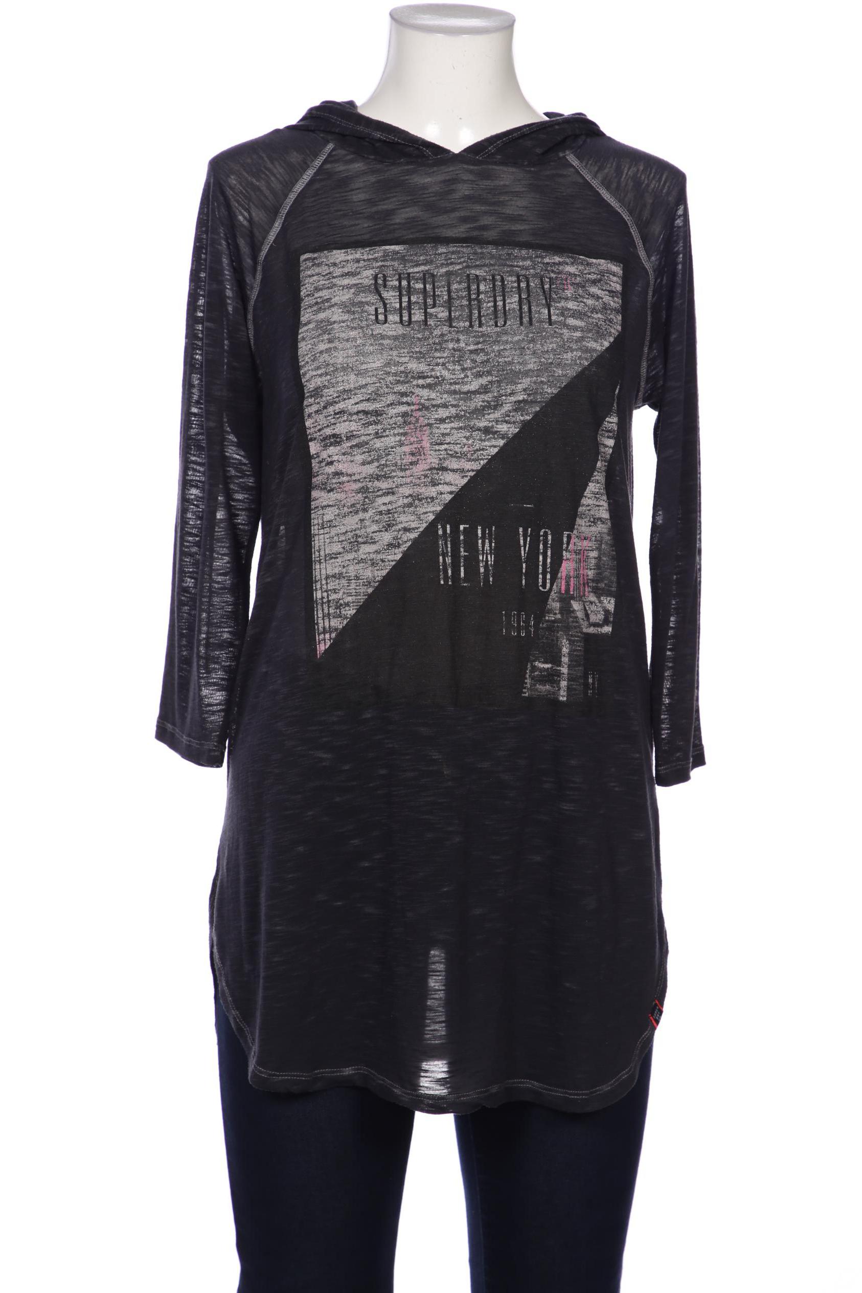 

Superdry Damen Langarmshirt, grau, Gr. 42