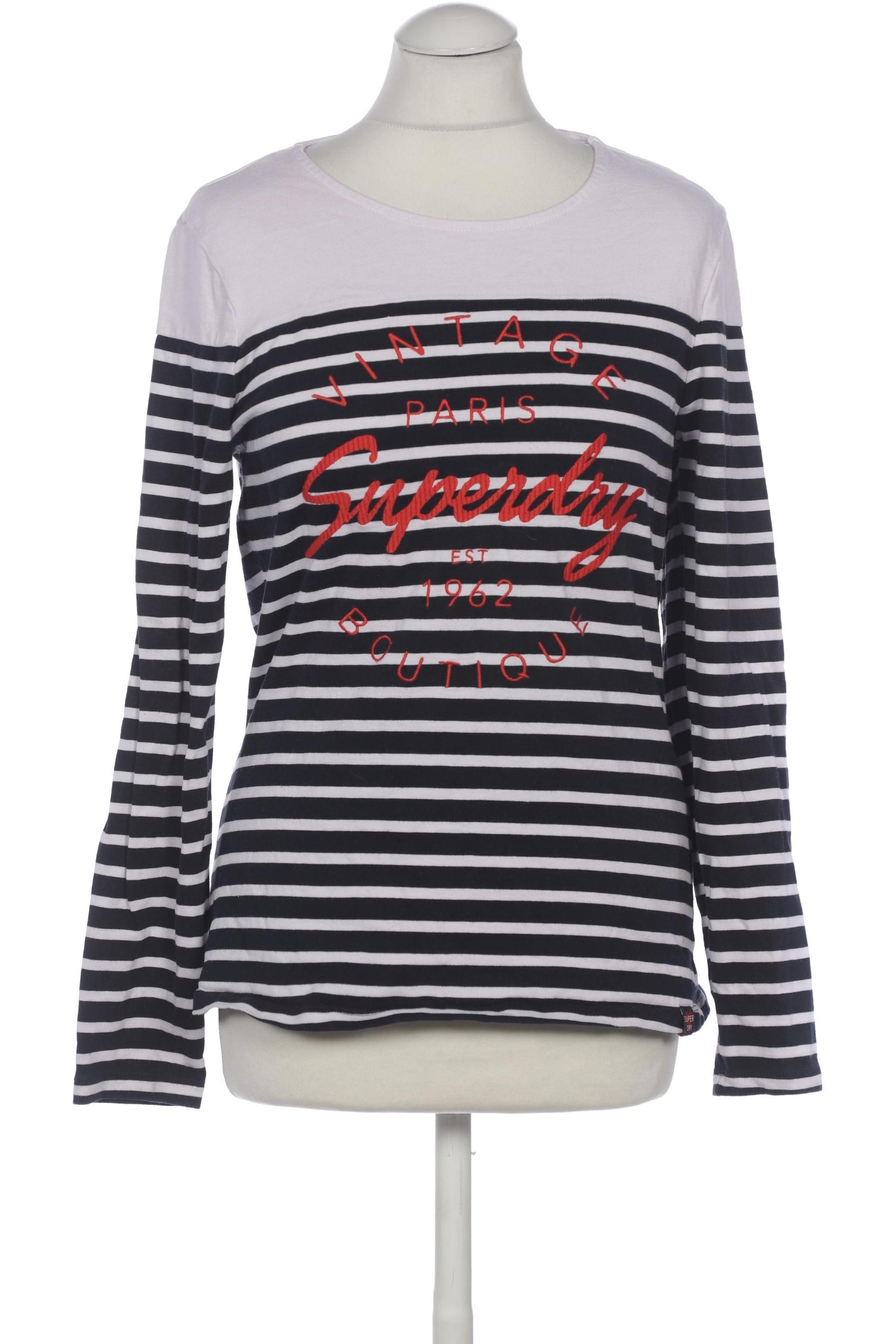 

Superdry Damen Langarmshirt, marineblau, Gr. 38