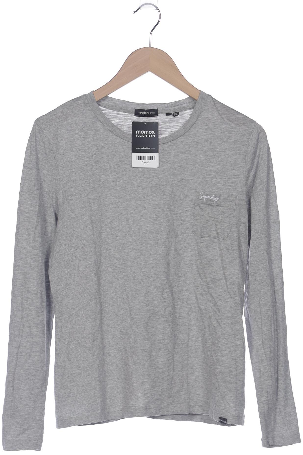 

Superdry Damen Langarmshirt, grau, Gr. 38
