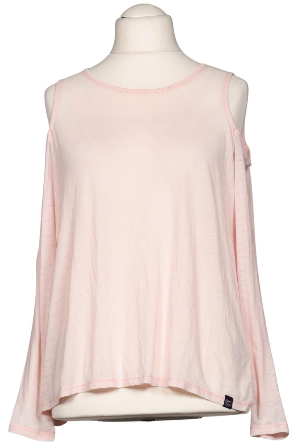 

Superdry Damen Langarmshirt, pink, Gr. 40