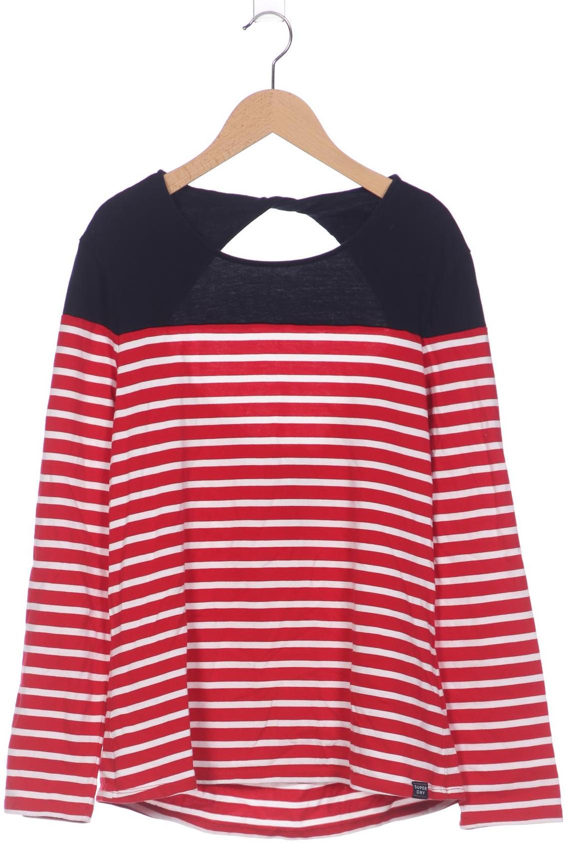 

Superdry Damen Langarmshirt, rot, Gr. 42