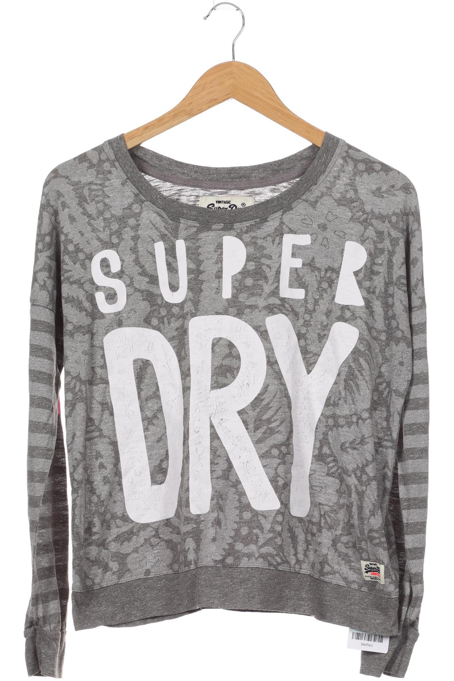 

Superdry Damen Langarmshirt, grau, Gr.
