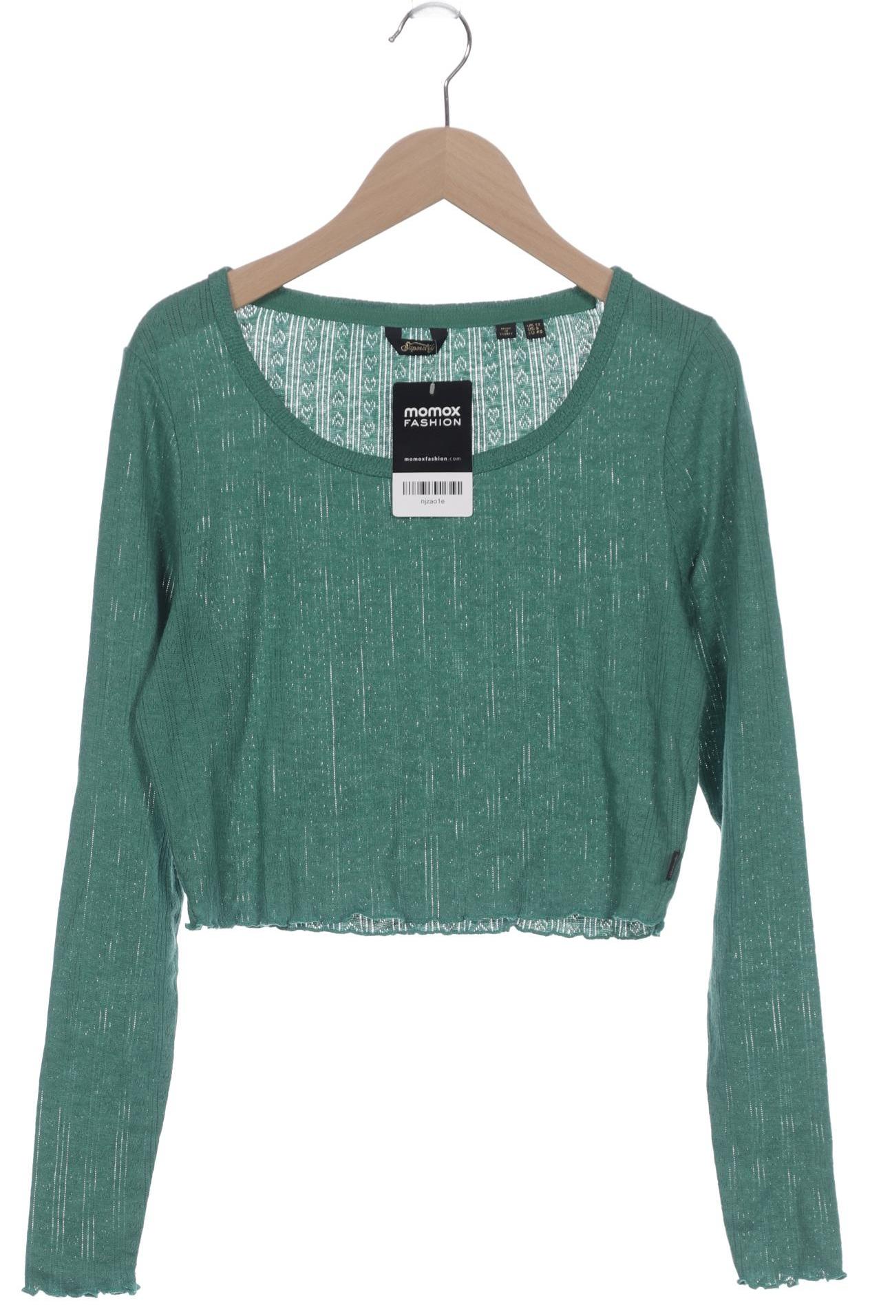 

Superdry Damen Langarmshirt, grün, Gr. 40
