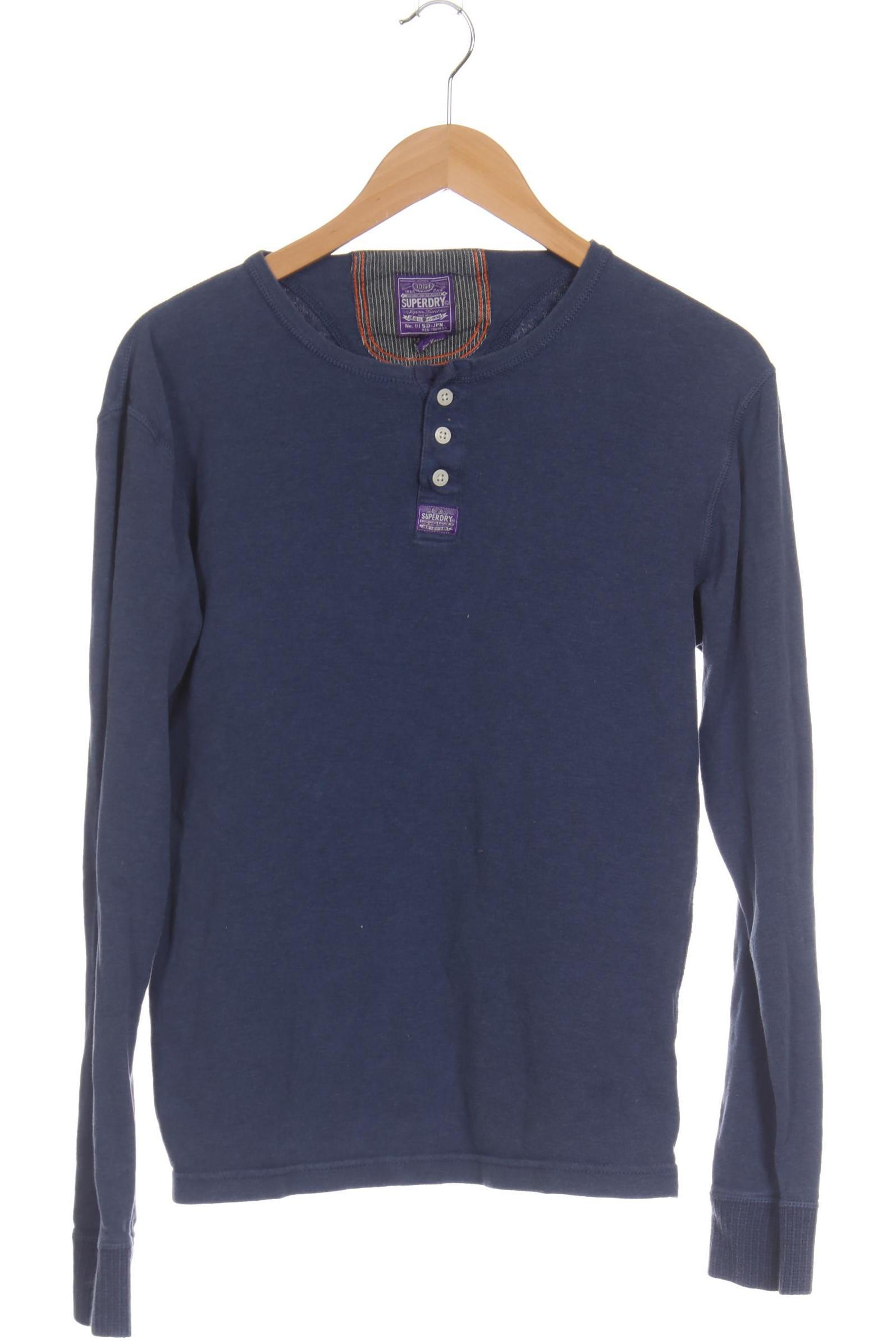 

Superdry Damen Langarmshirt, blau, Gr.