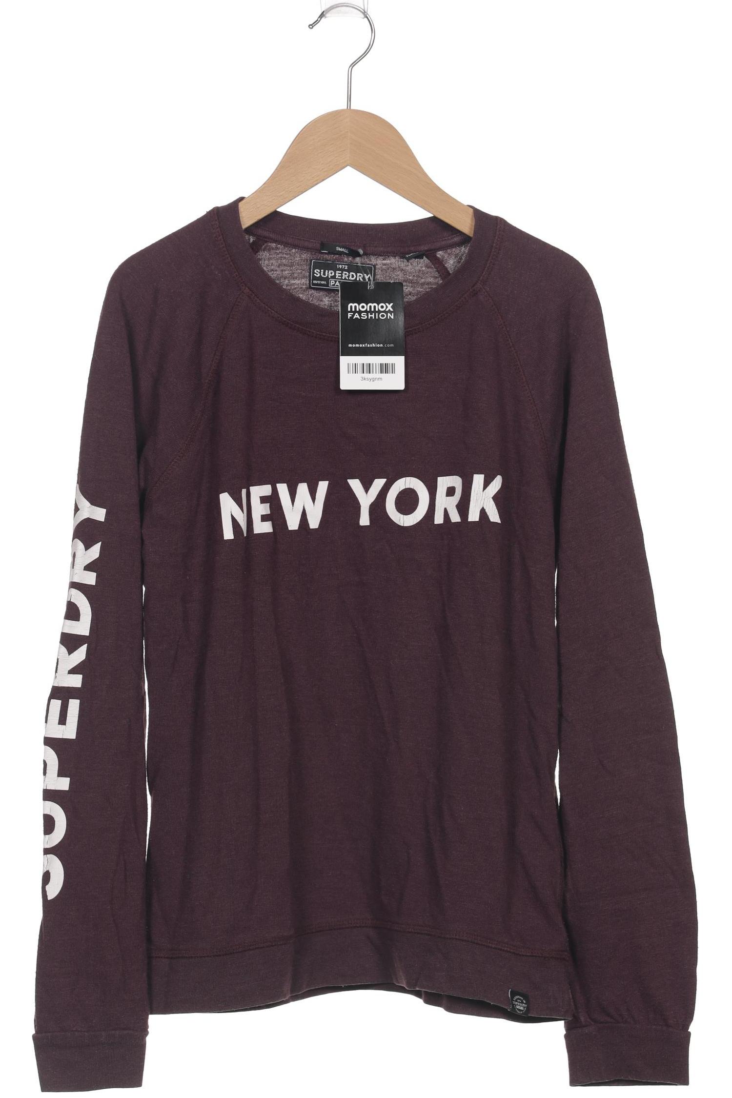 

Superdry Damen Langarmshirt, flieder, Gr. 36