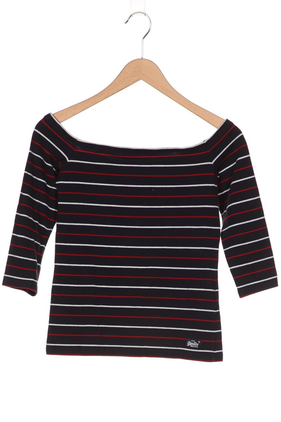 

Superdry Damen Langarmshirt, marineblau, Gr. 36