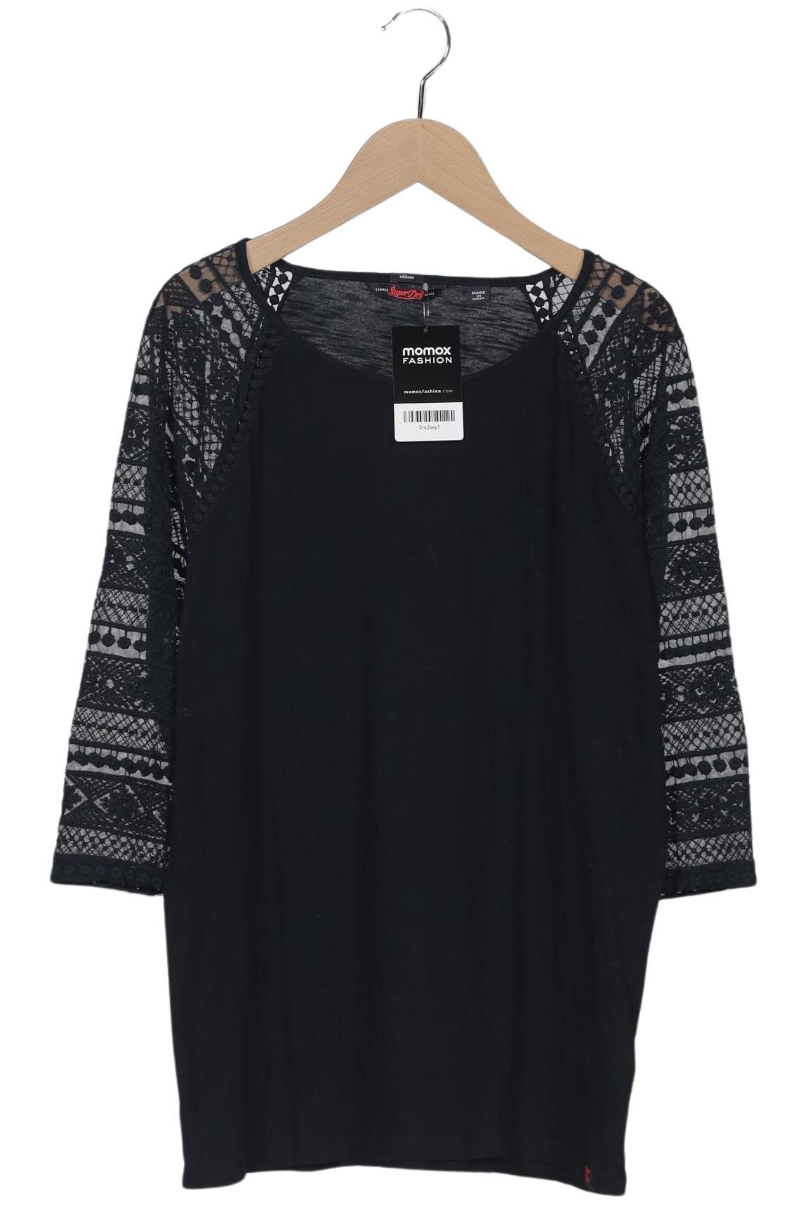 

Superdry Damen Langarmshirt, marineblau, Gr. 38